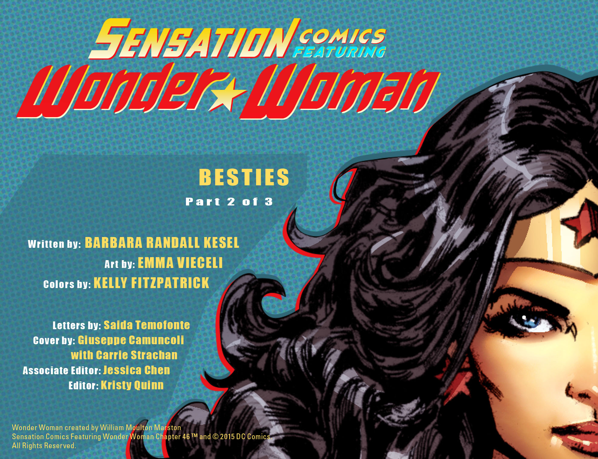 Read online Sensation Comics Featuring Wonder Woman comic -  Issue #46 - 3