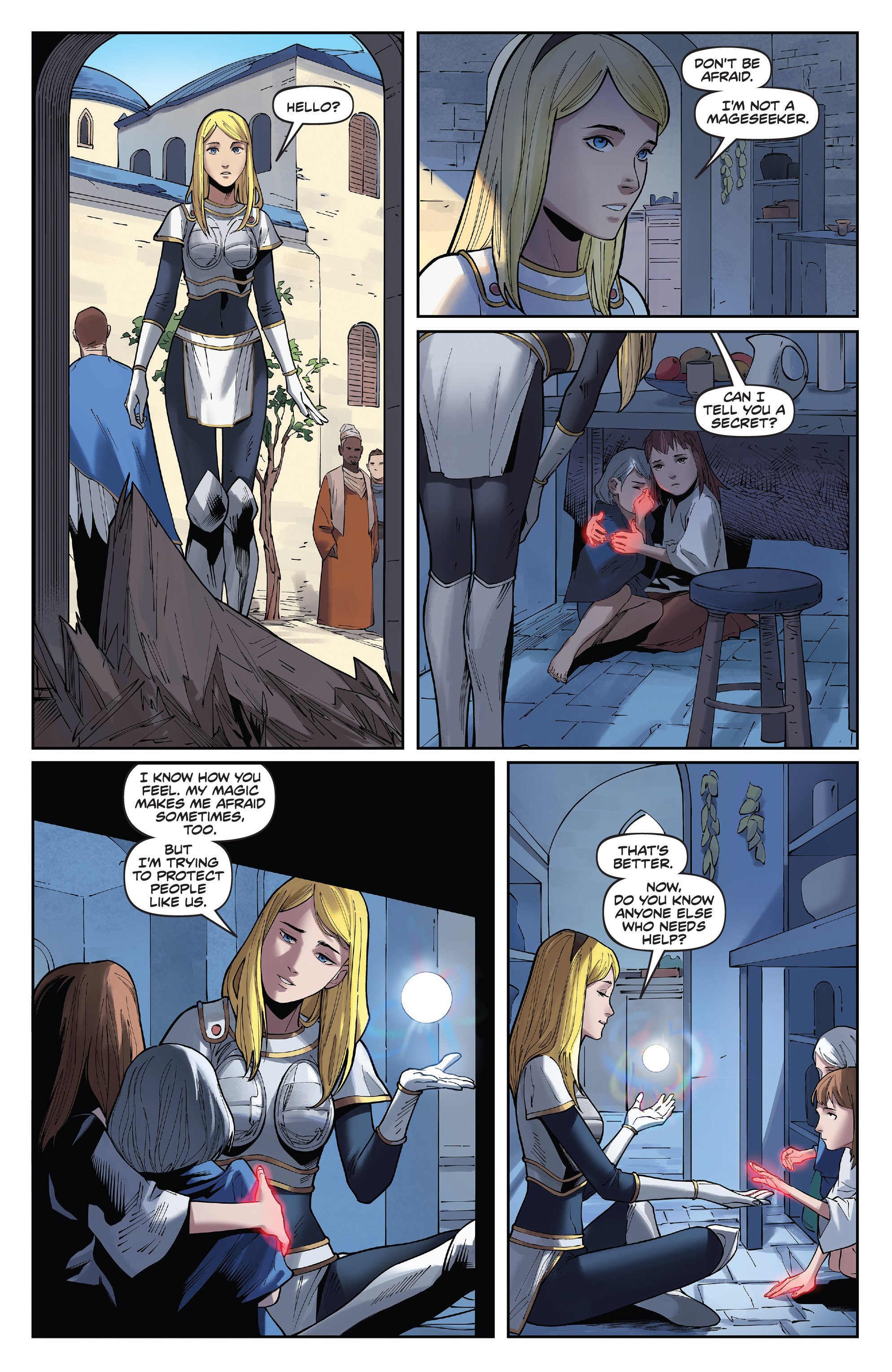 Read online League of Legends: Lux comic -  Issue #5 - 11