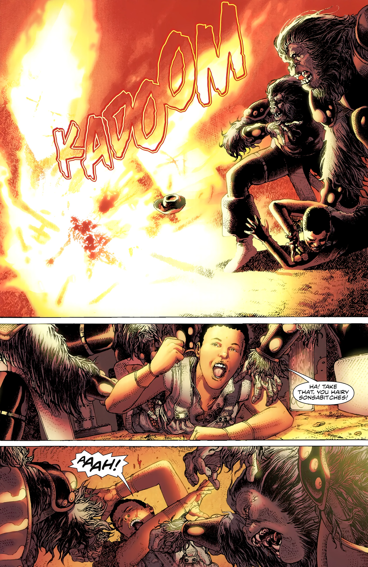 Read online Planet of the Apes (2011) comic -  Issue #5 - 10