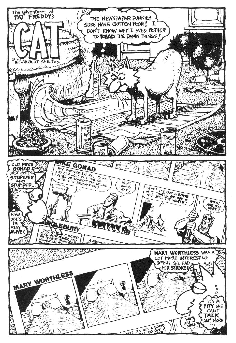 The Fabulous Furry Freak Brothers issue 7 - Page 38