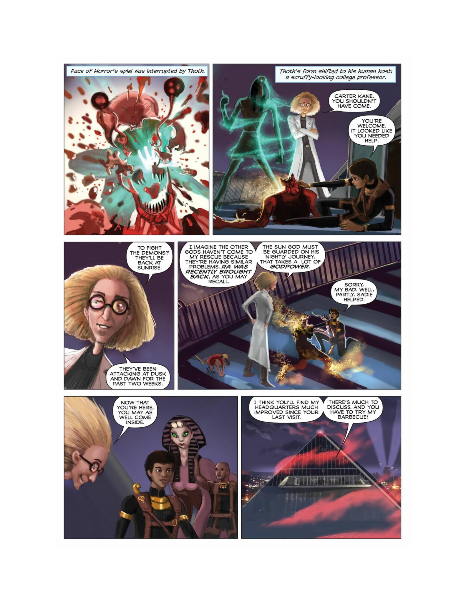 Read online The Kane Chronicles comic -  Issue # TPB 3 (Part 1) - 50
