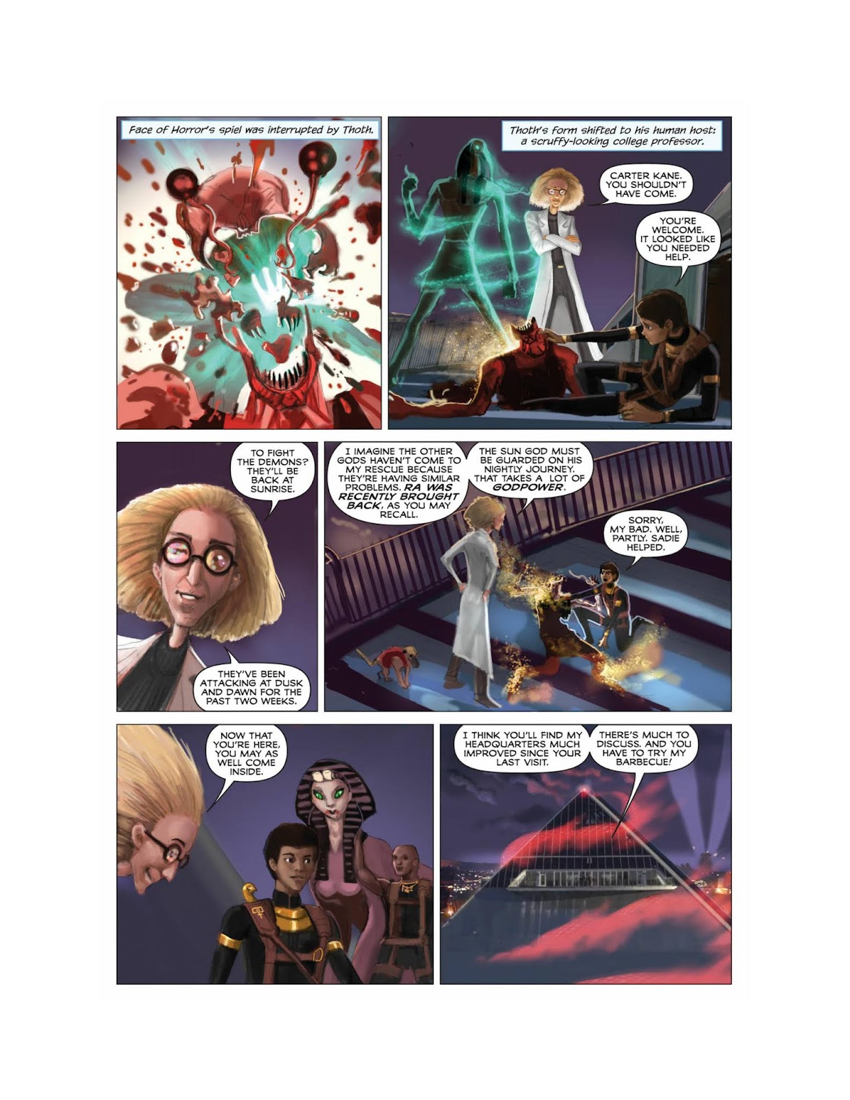 The Kane Chronicles issue TPB 3 (Part 1) - Page 50