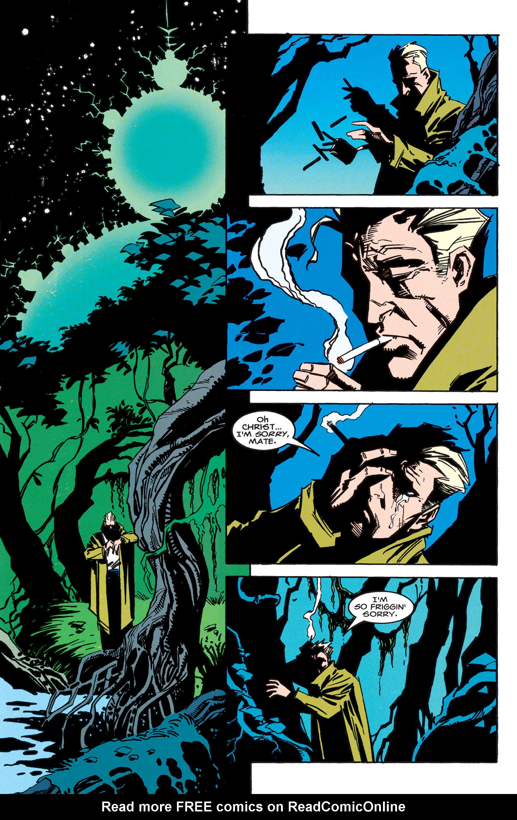 Read online Swamp Thing (1982) comic -  Issue # _TPB - Trial by Fire - 221