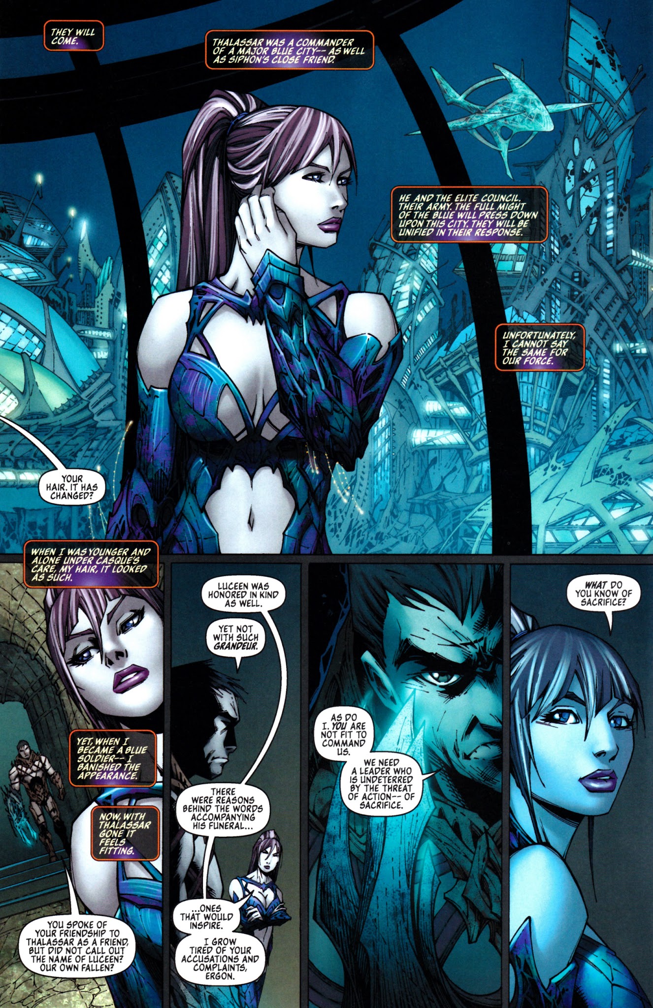 Read online Michael Turner's Fathom: Kiani comic -  Issue #3 - 9