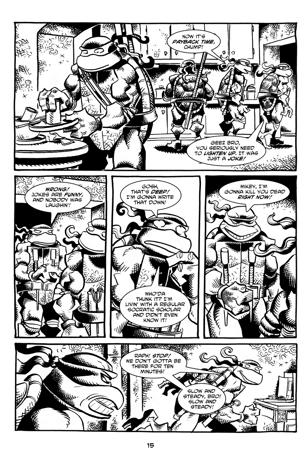Tales of the TMNT issue 55 - Page 19