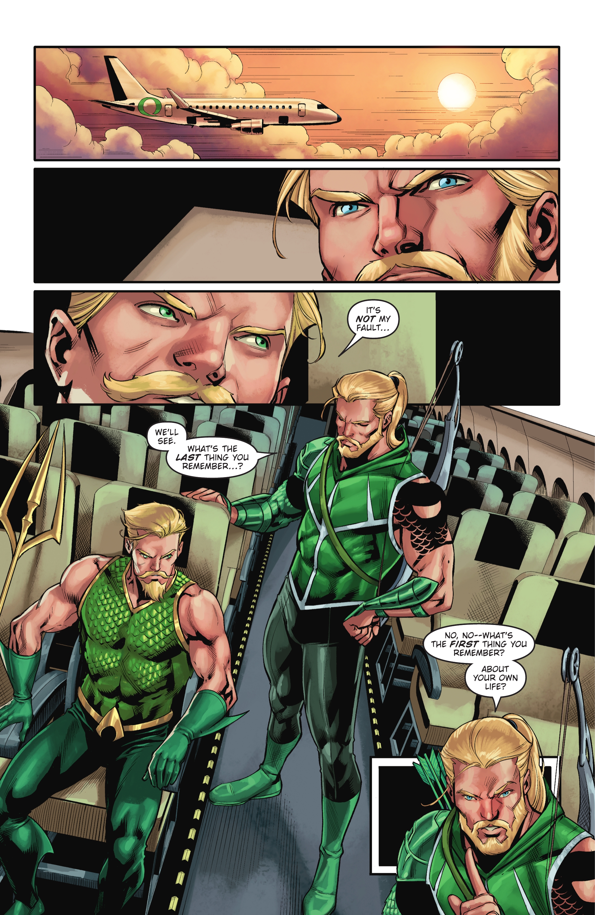 Read online Aquaman/Green Arrow - Deep Target comic -  Issue #2 - 3