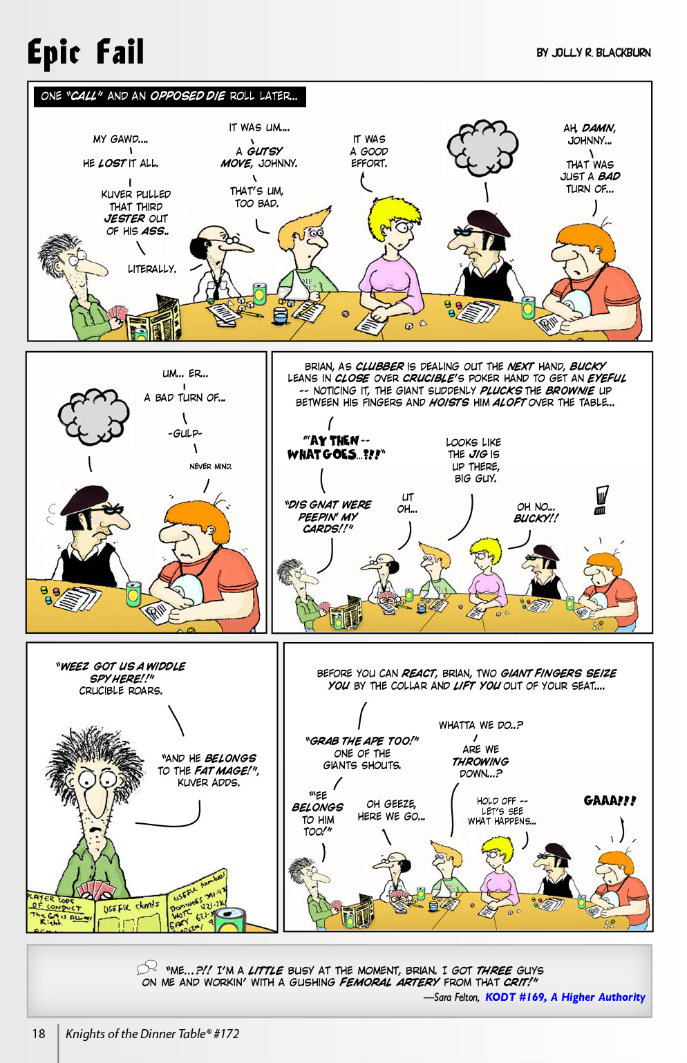 Read online Knights of the Dinner Table comic -  Issue #172 - 20