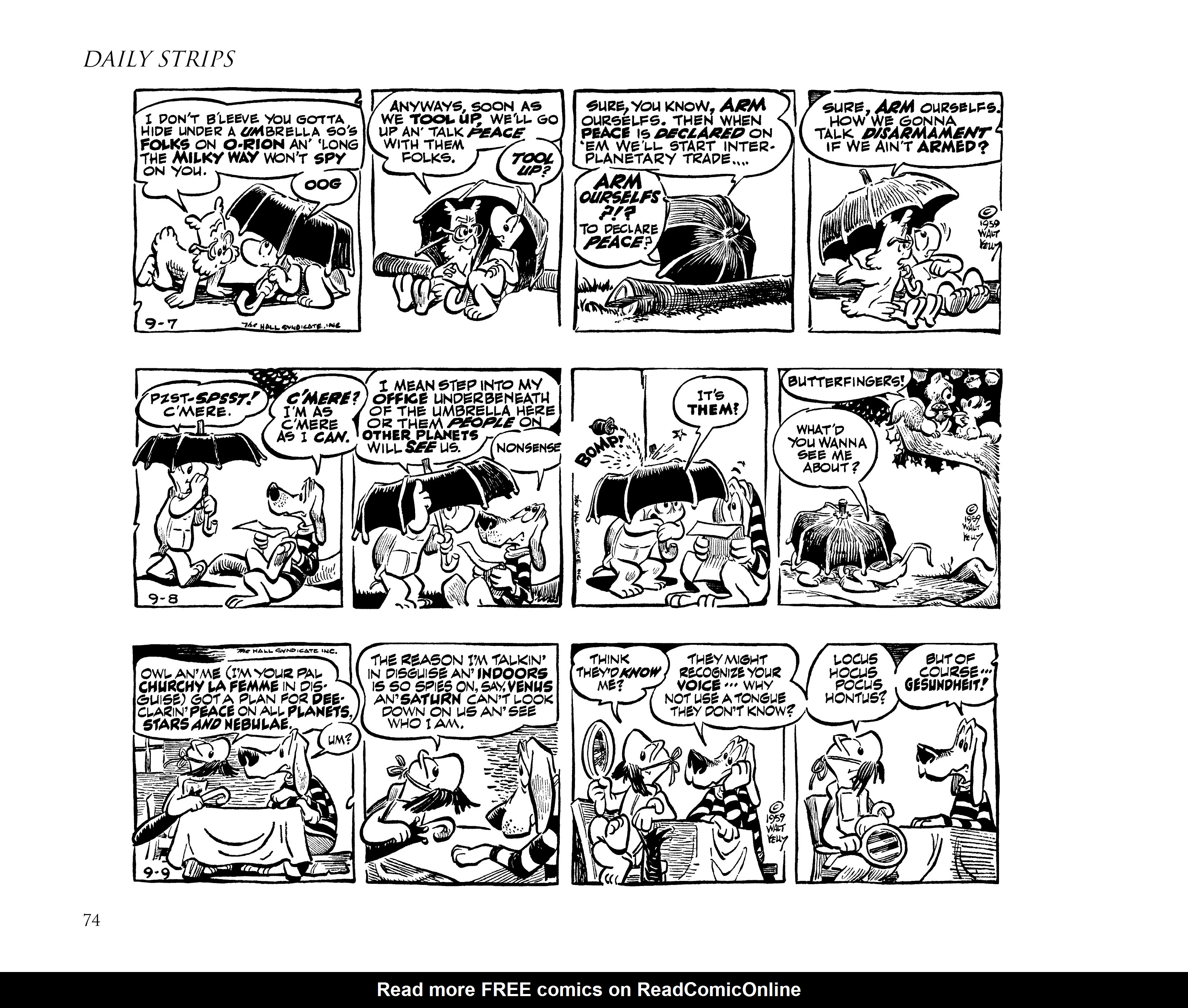 Read online Pogo by Walt Kelly: The Complete Syndicated Comic Strips comic -  Issue # TPB 6 (Part 1) - 84