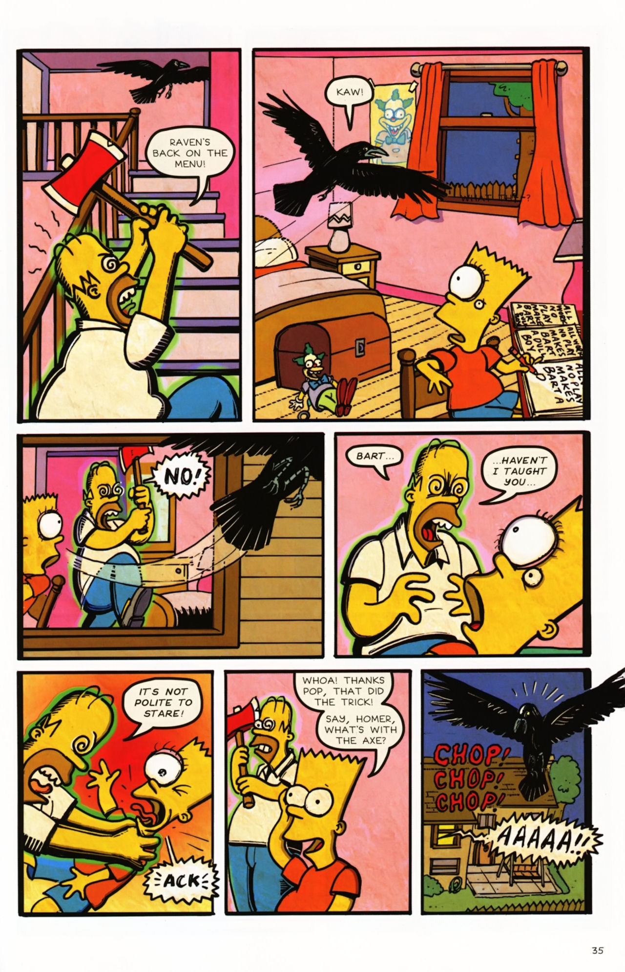 Read online Treehouse of Horror comic -  Issue #16 - 38