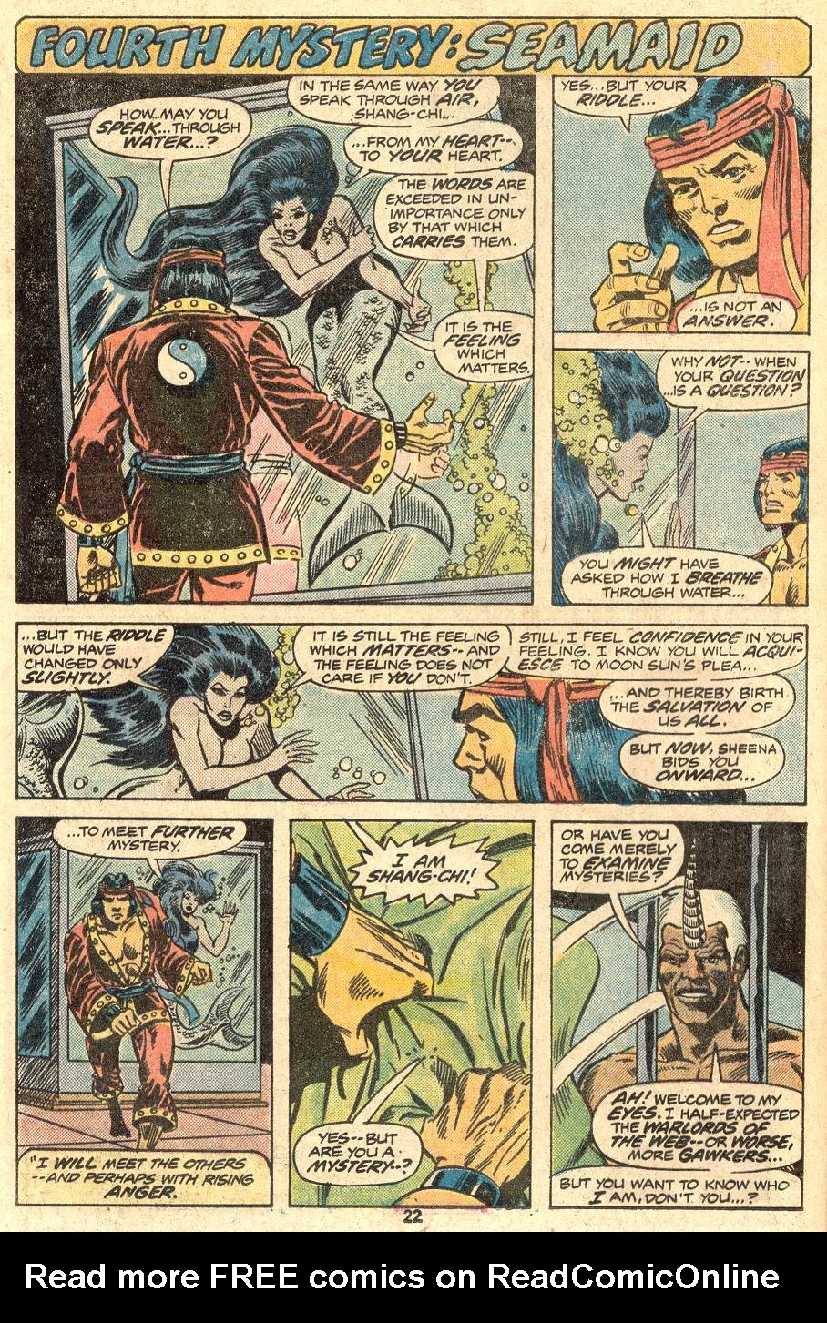 Read online Master of Kung Fu (1974) comic -  Issue #36 - 15