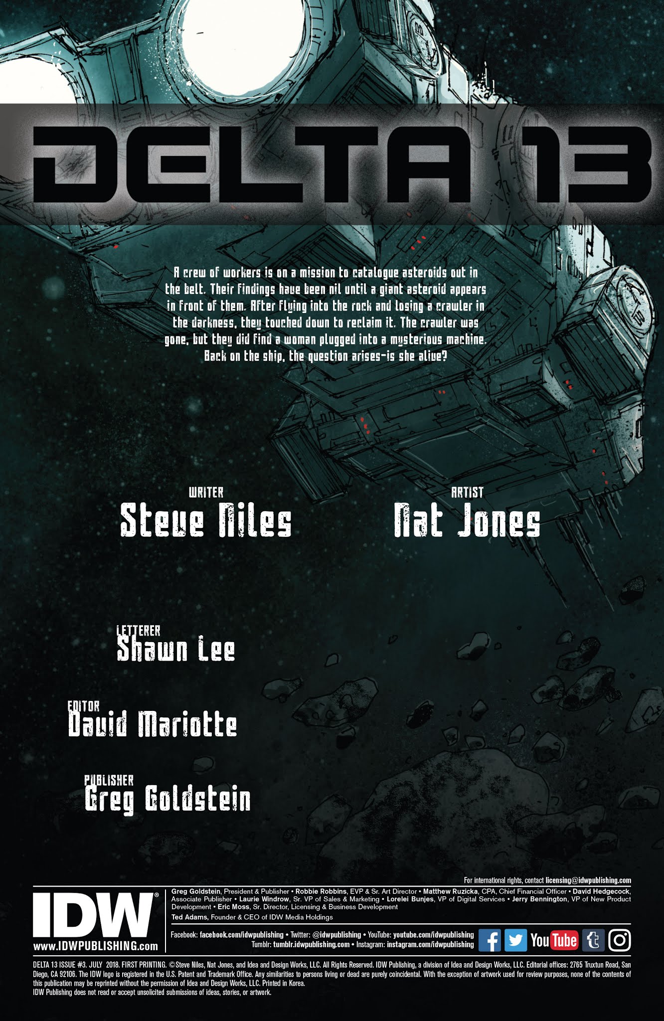 Read online Delta 13 comic -  Issue #3 - 2