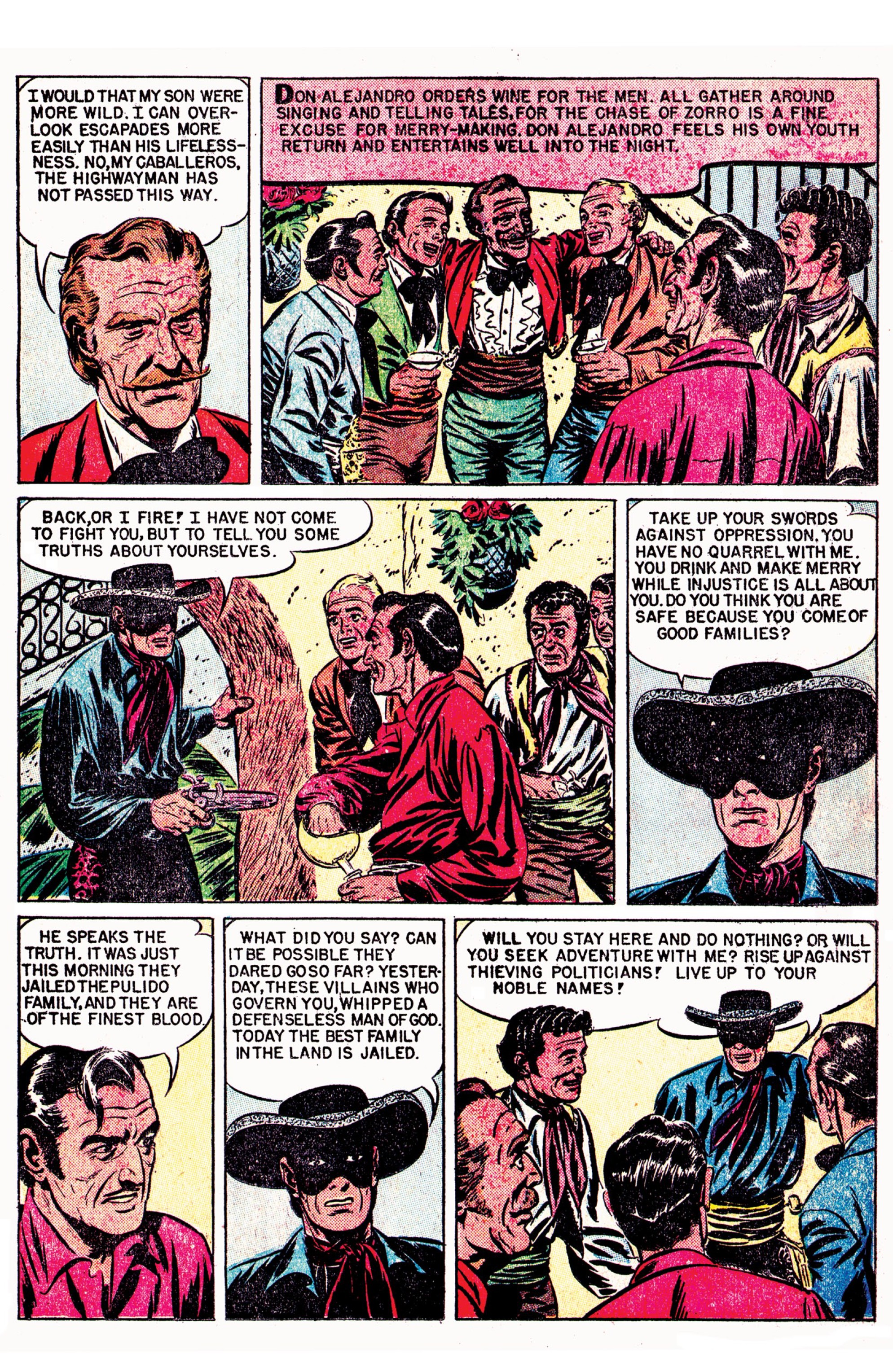 Read online AM Archives: The Mark of Zorro #1 1949 Dell Edition comic -  Issue #1 1949 Dell Edition Full - 26