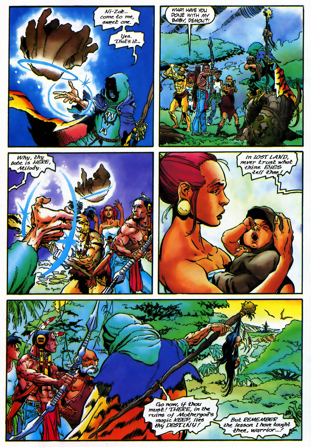 Read online Turok, Dinosaur Hunter (1993) comic -  Issue #25 - 19