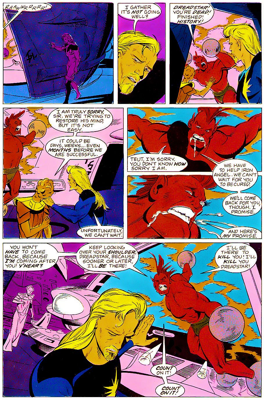 Read online Dreadstar comic -  Issue #62 - 17