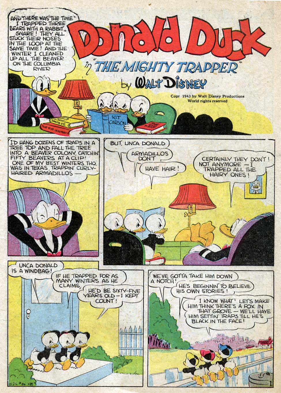 Read online Walt Disney's Comics and Stories comic -  Issue #36 - 3