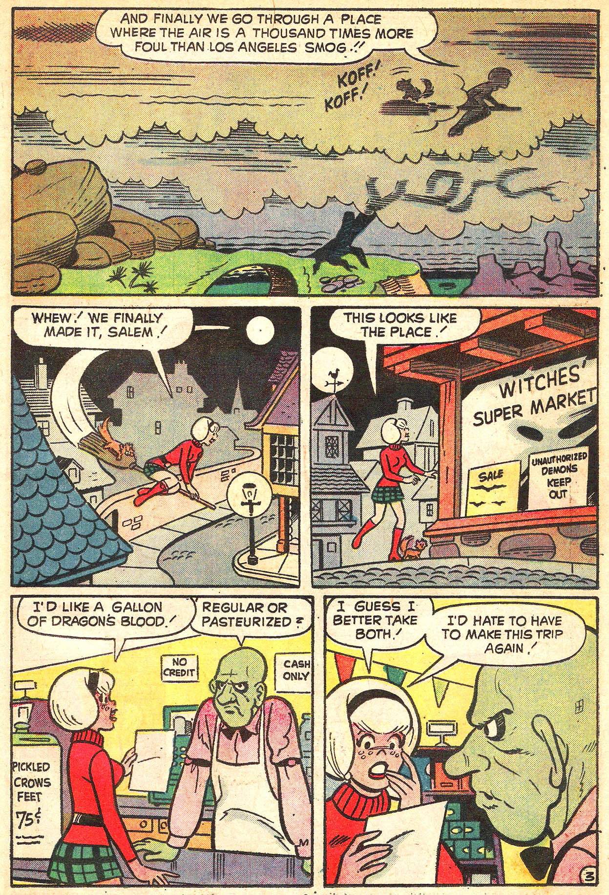 Read online Sabrina The Teenage Witch (1971) comic -  Issue #20 - 15