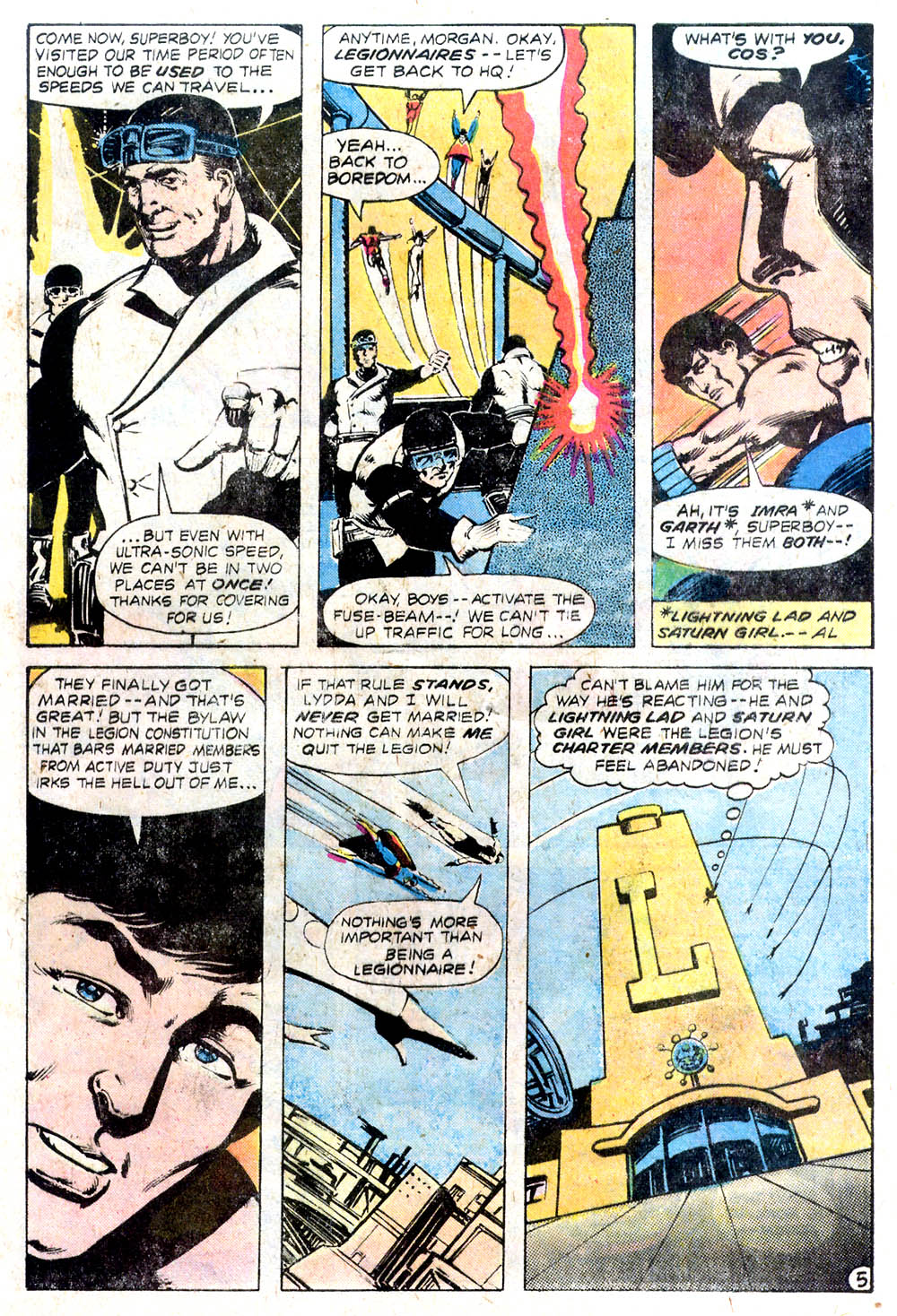 Read online Superboy and the Legion of Super-Heroes (1977) comic -  Issue #240 - 6