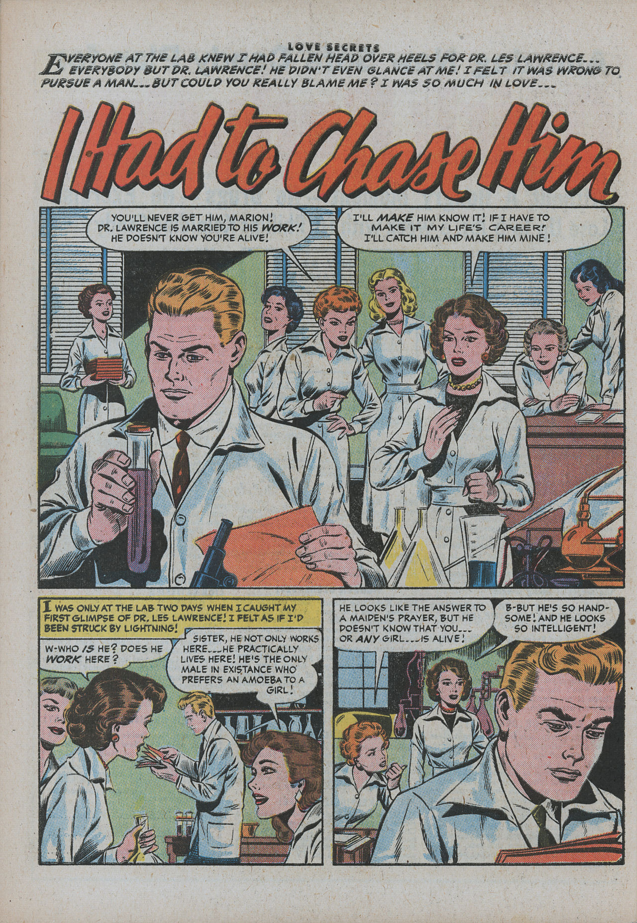 Read online Love Secrets (1953) comic -  Issue #50 - 28