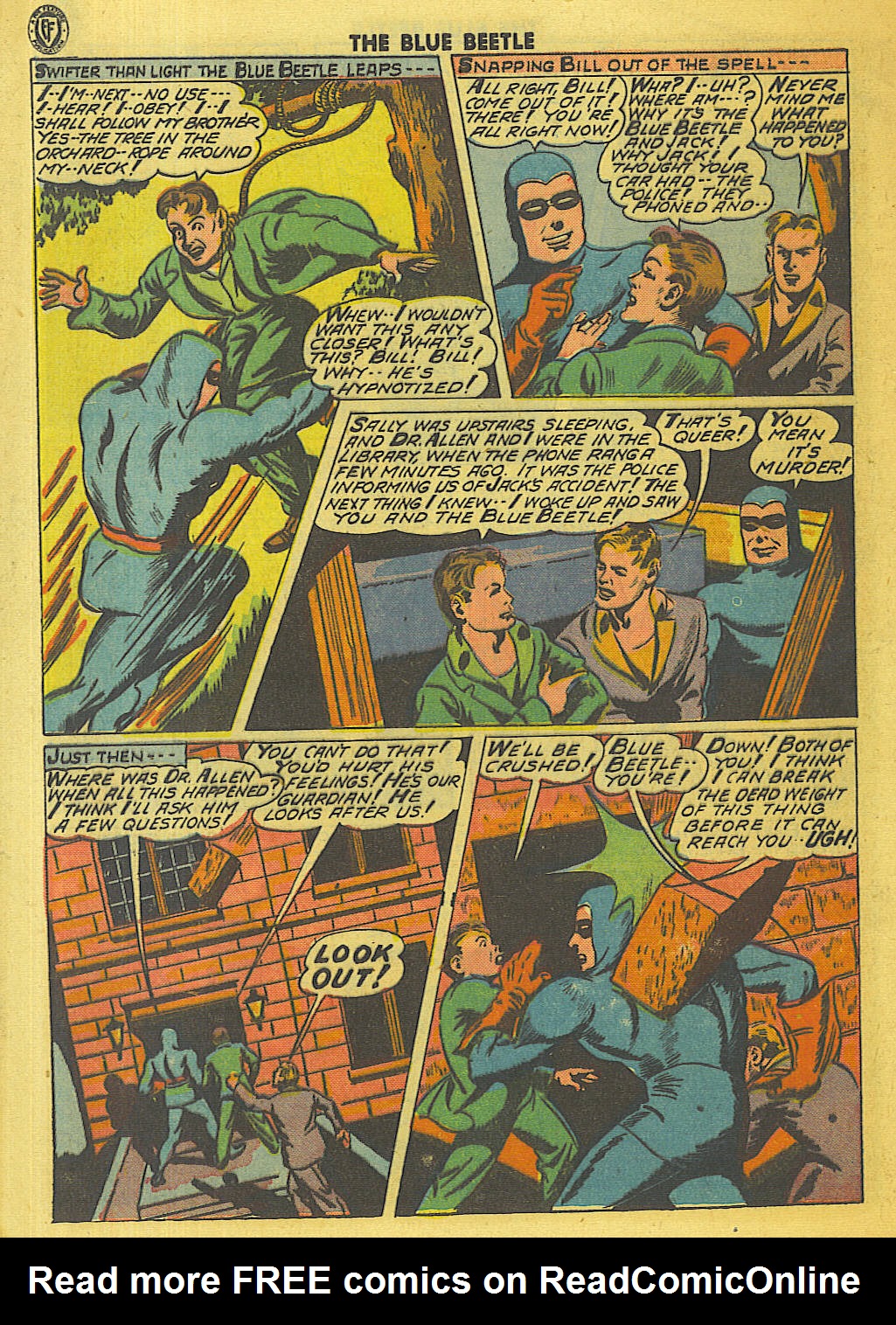 Read online The Blue Beetle comic -  Issue #35 - 9