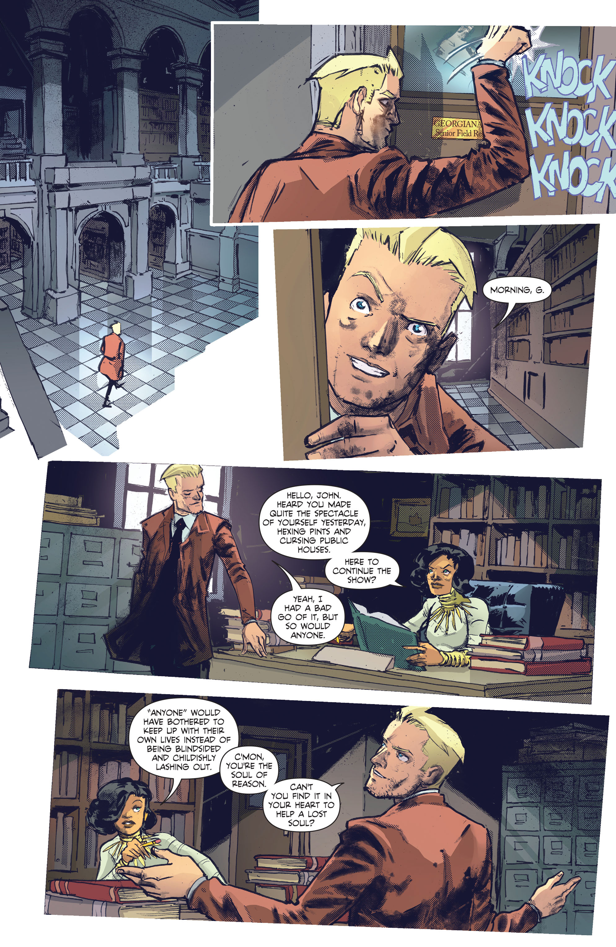 Read online Constantine: The Hellblazer comic -  Issue #5 - 12