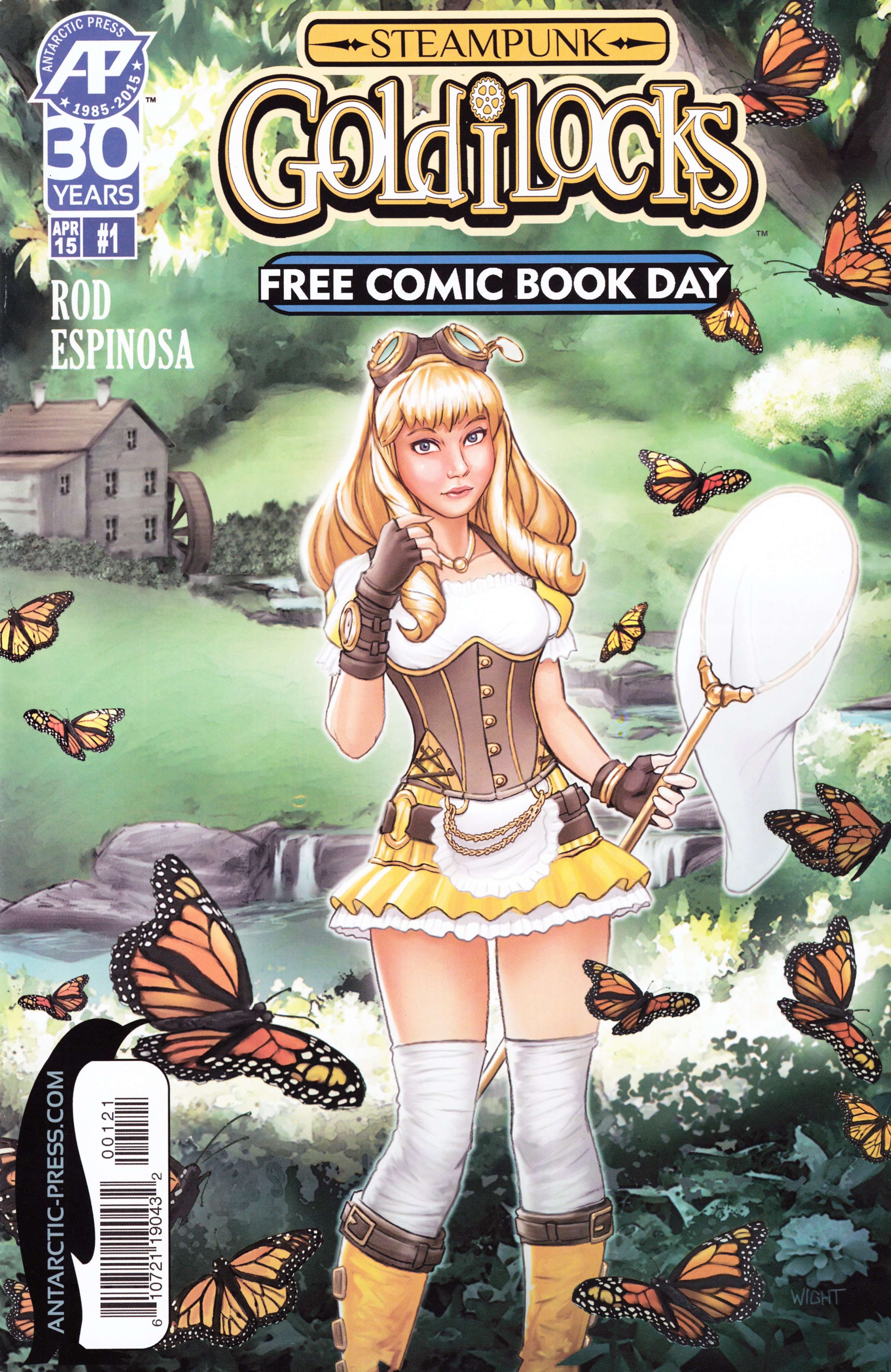 Read online Free Comic Book Day 2015 comic -  Issue # Steampunk Goldilocks - 1
