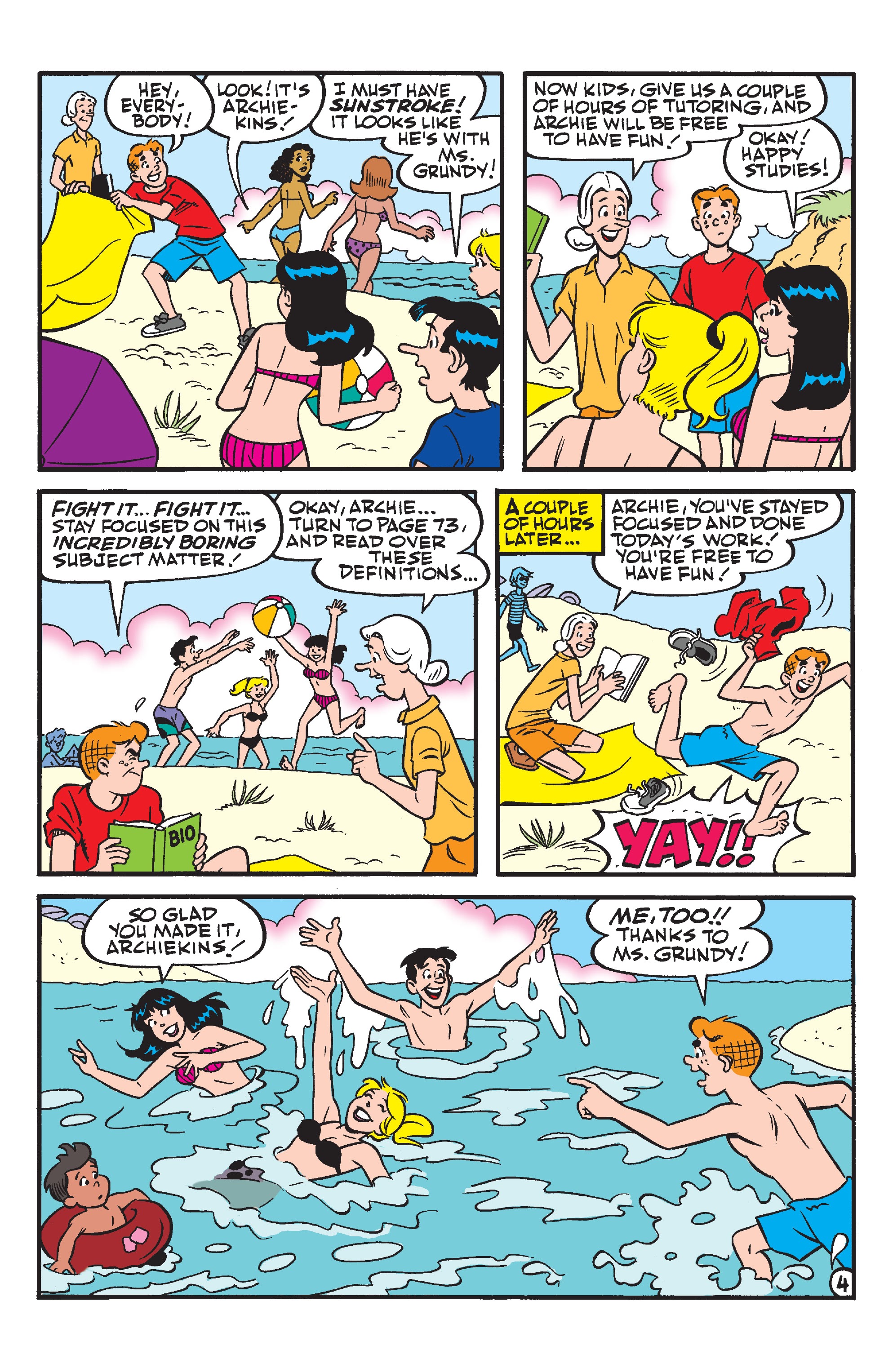 Read online Archie & Friends: Summer Vacation comic -  Issue # Full - 21