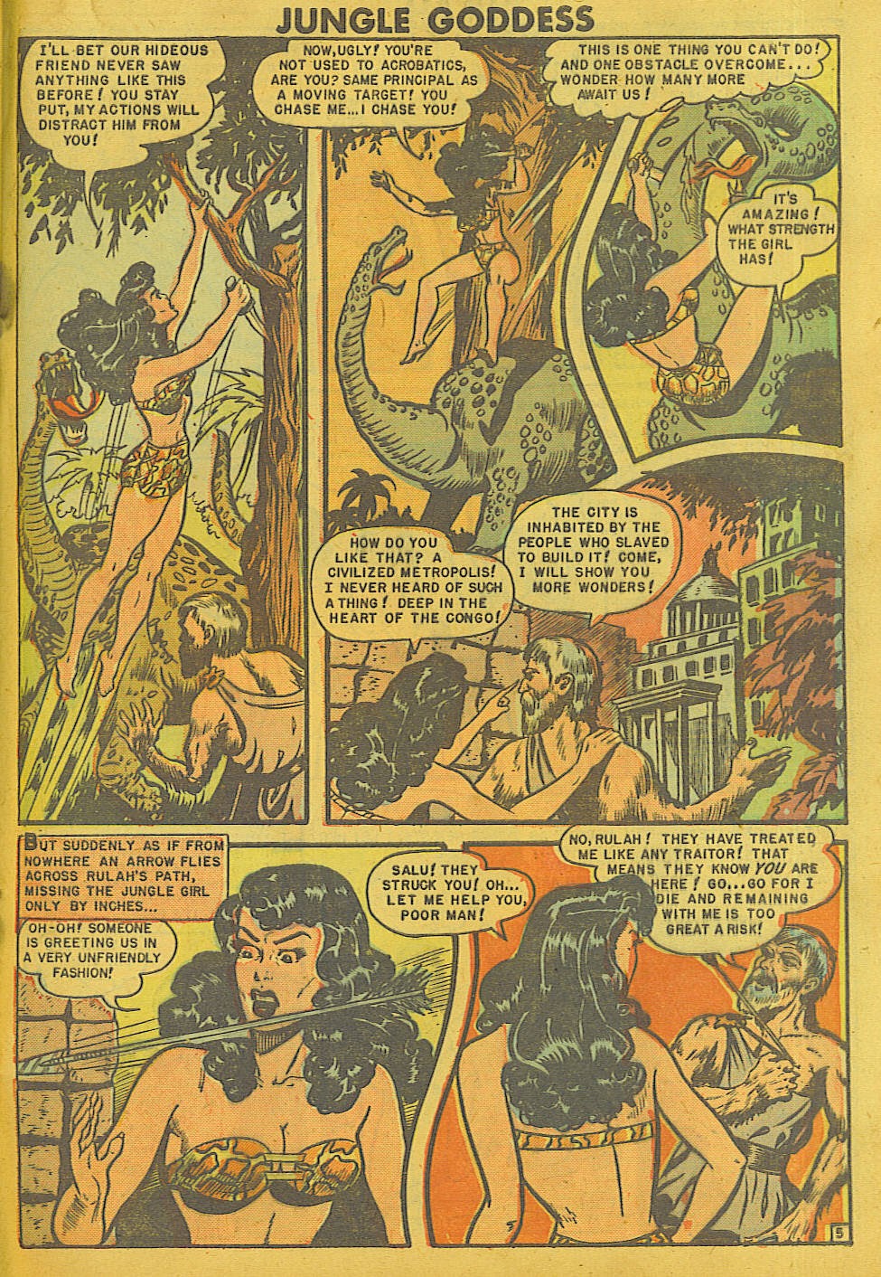 Read online Rulah - Jungle Goddess comic -  Issue #21 - 25
