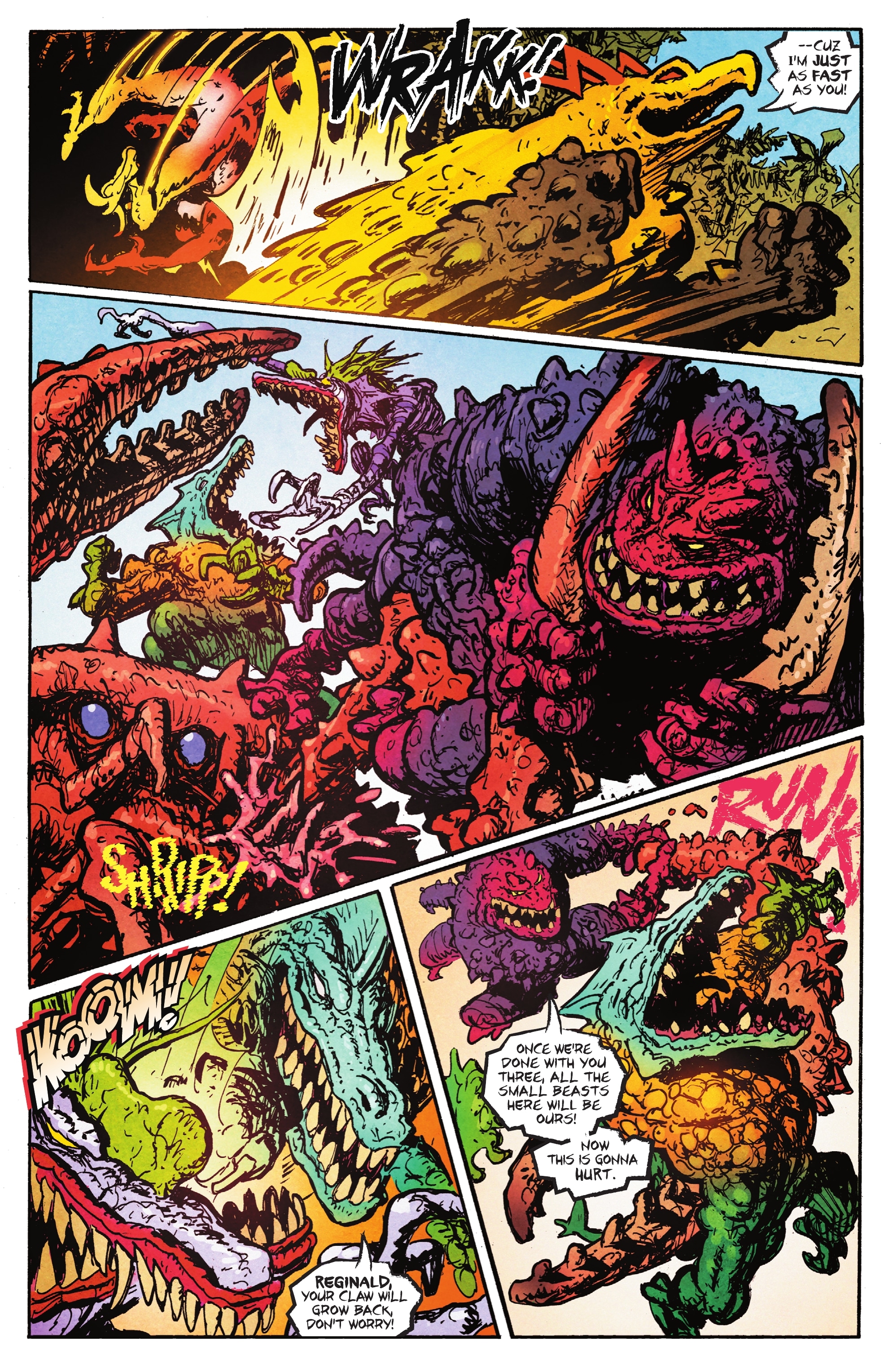 Read online The Jurassic League comic -  Issue #3 - 8