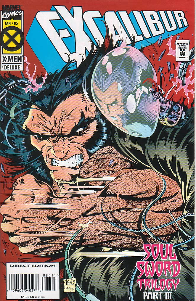 Read online Excalibur (1988) comic -  Issue #85 - 1