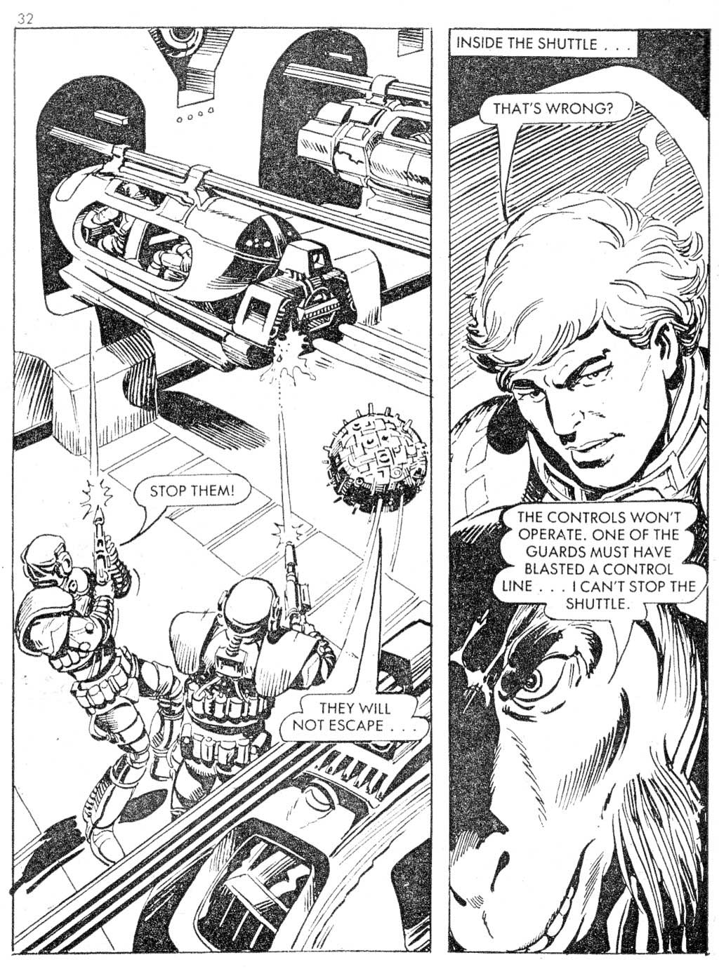 Read online Starblazer comic -  Issue #159 - 32