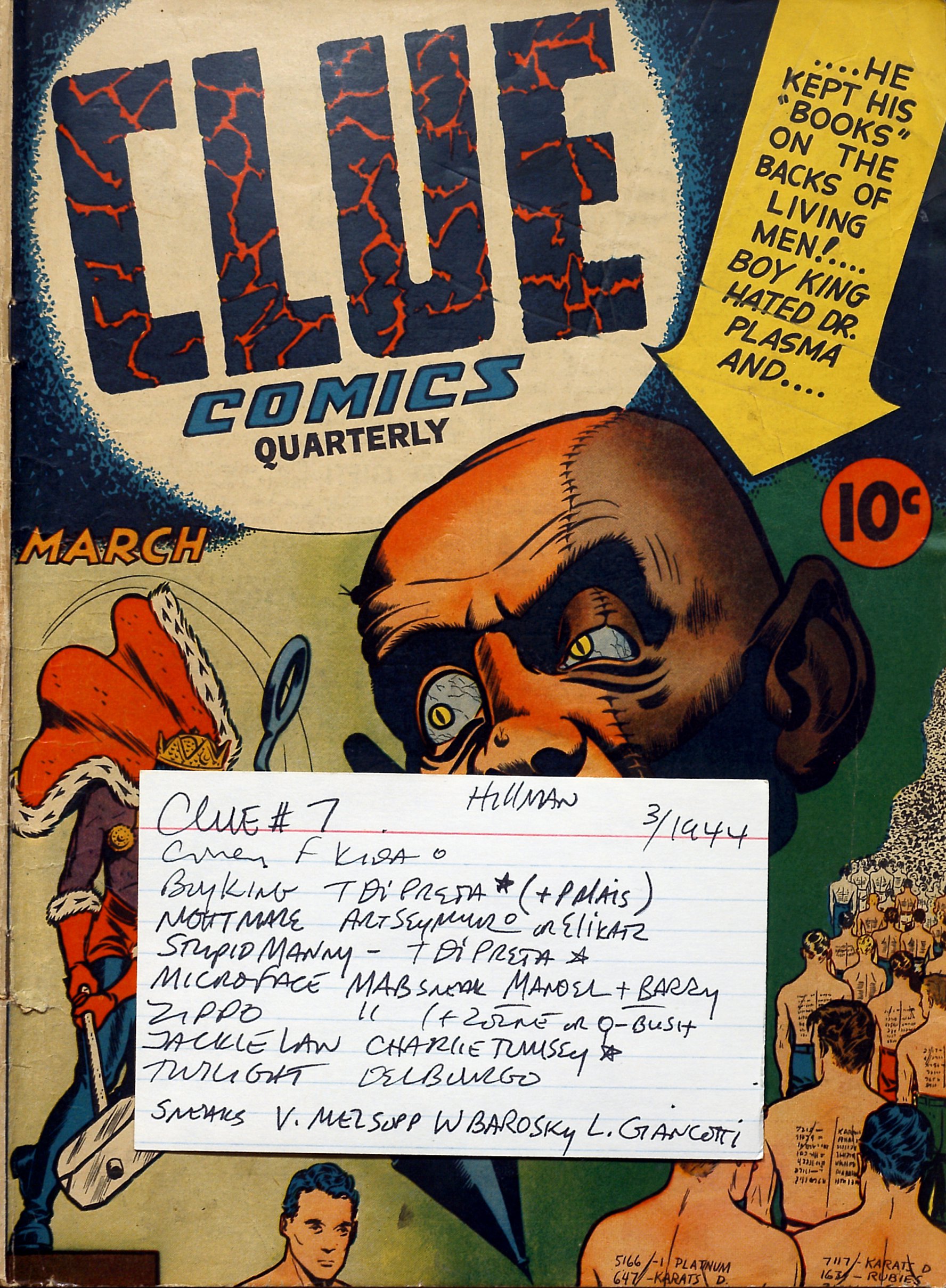 Read online Clue Comics comic -  Issue #7 - 69