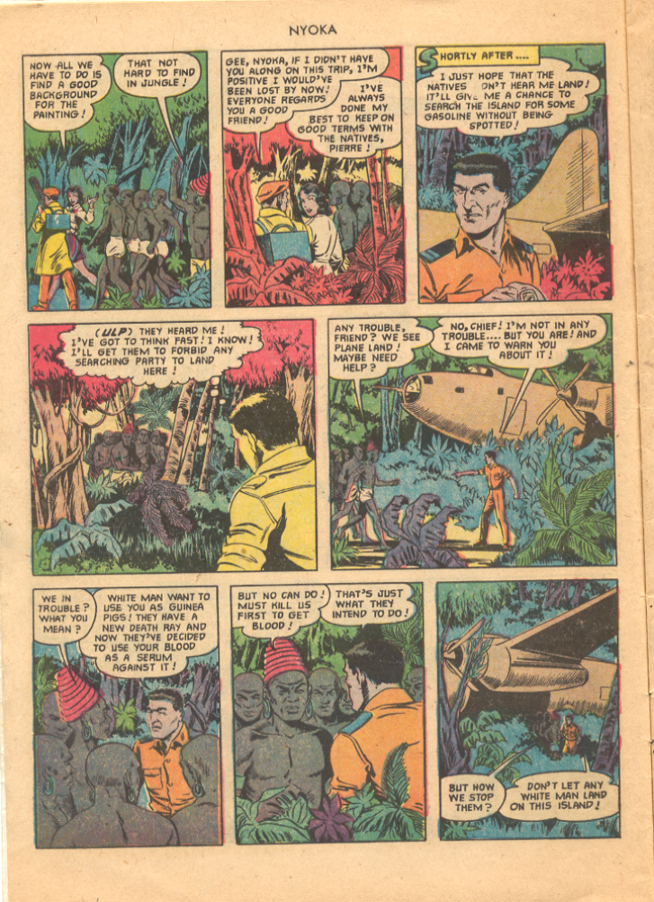 Read online Nyoka the Jungle Girl (1945) comic -  Issue #66 - 8