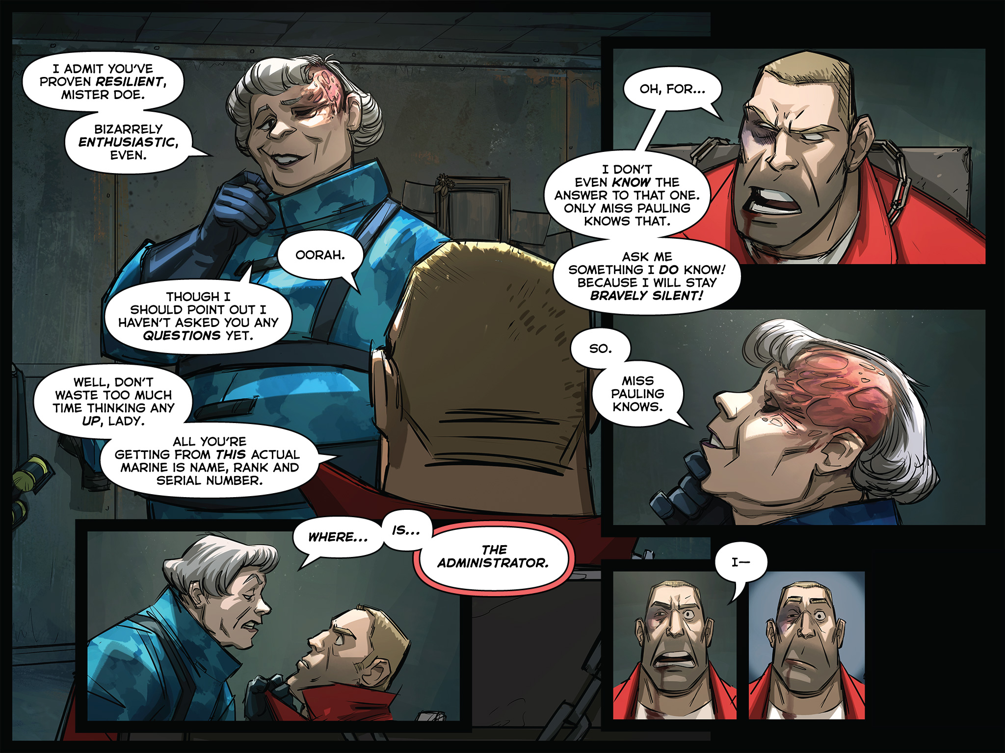 Read online Team Fortress 2 comic -  Issue #5 - 10