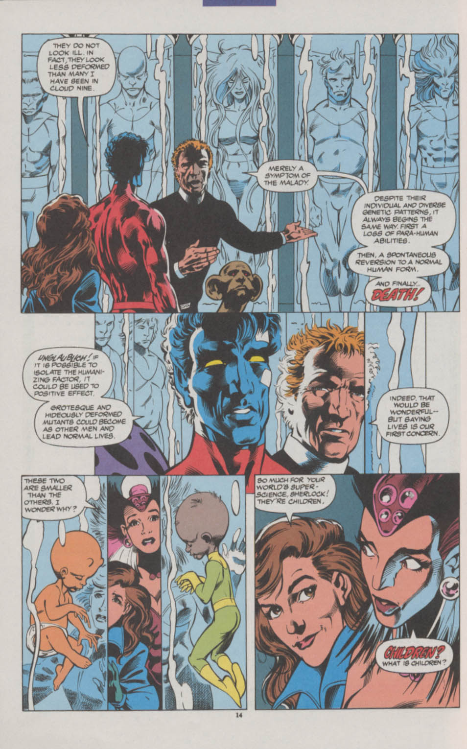 Read online Excalibur (1988) comic -  Issue #63 - 11