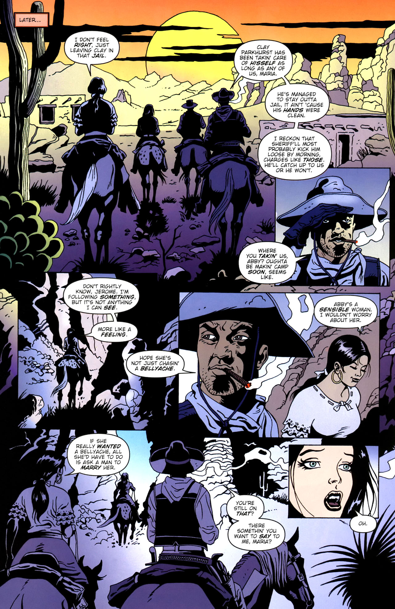 Read online Desperadoes: Buffalo Dreams comic -  Issue #1 - 11