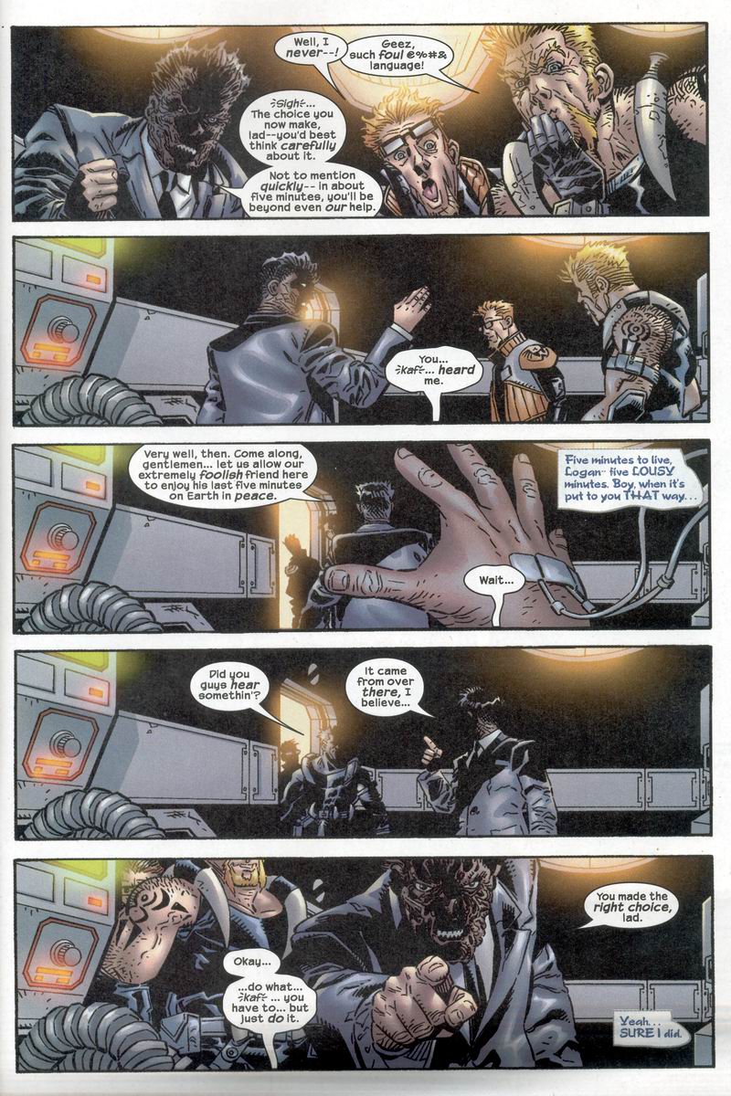Read online Weapon X: The Draft comic -  Issue # Issue Agent Zero - 4