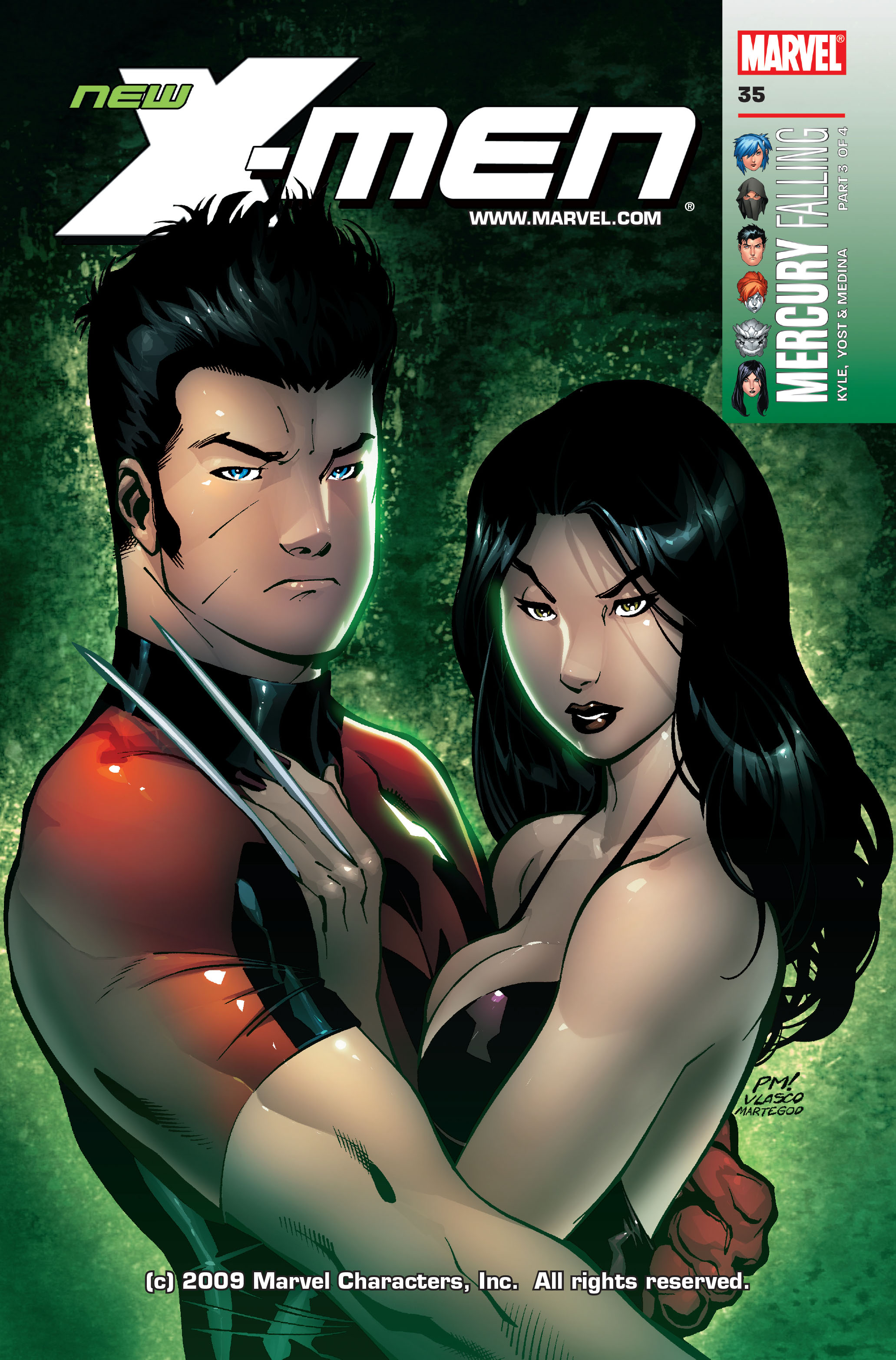 Read online New X-Men (2004) comic -  Issue #35 - 1