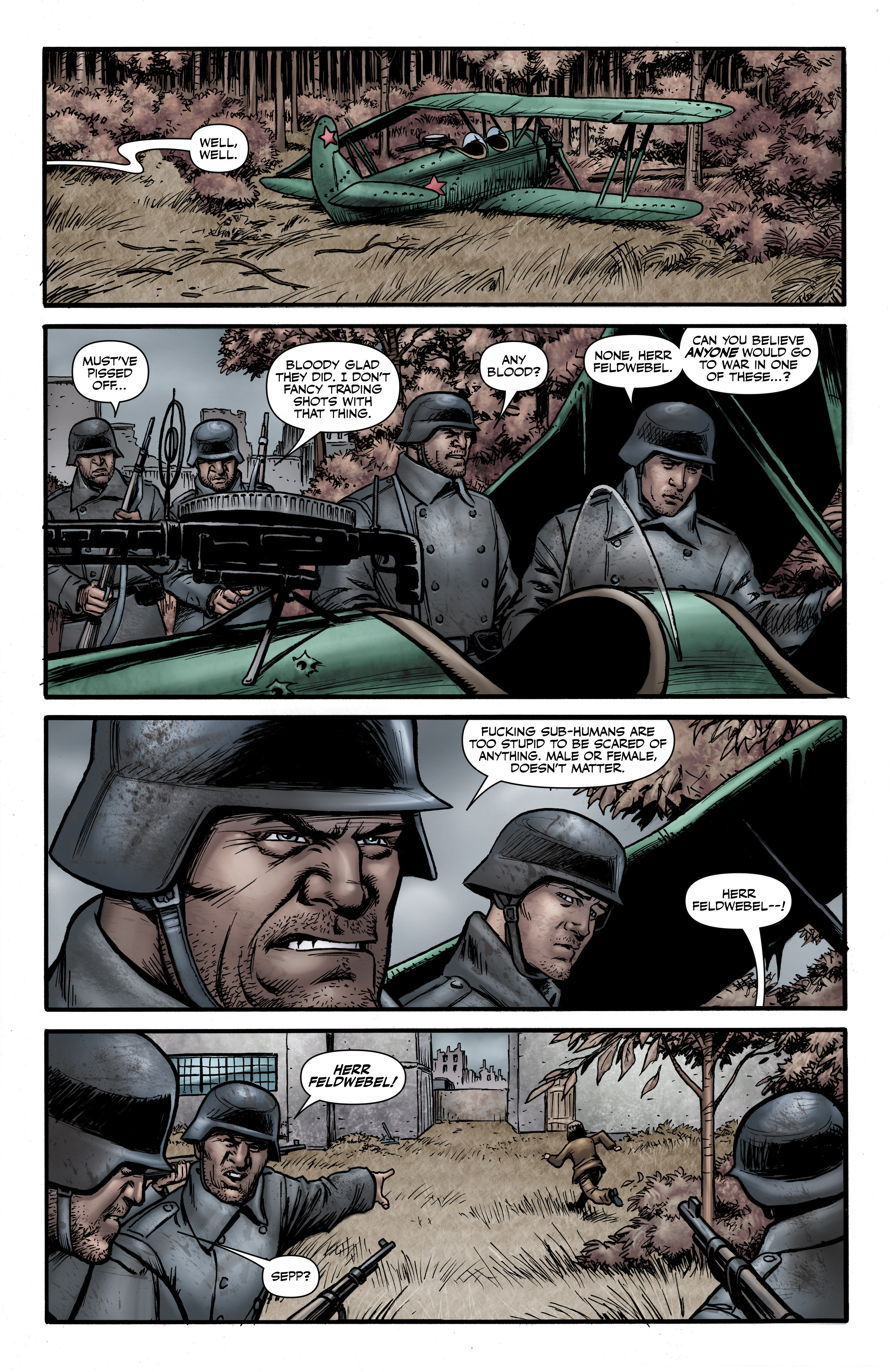 Read online Battlefields: The Night Witches comic -  Issue # TPB - 39