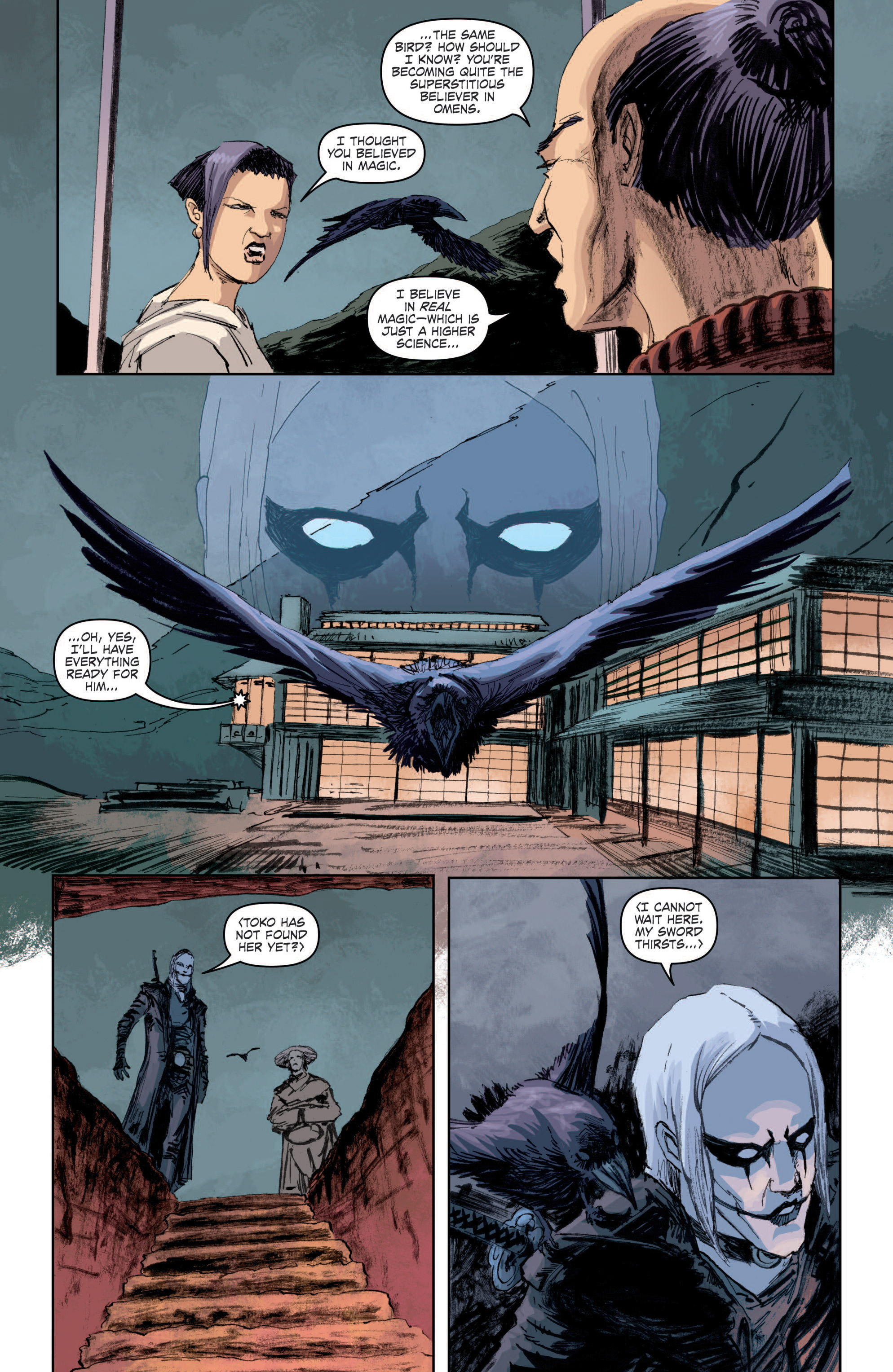 Read online The Crow: Death And Rebirth comic -  Issue #4 - 5