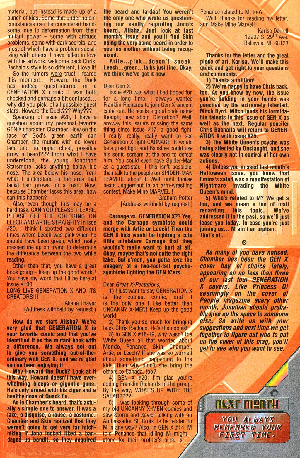 Read online Generation X comic -  Issue #23 - 24