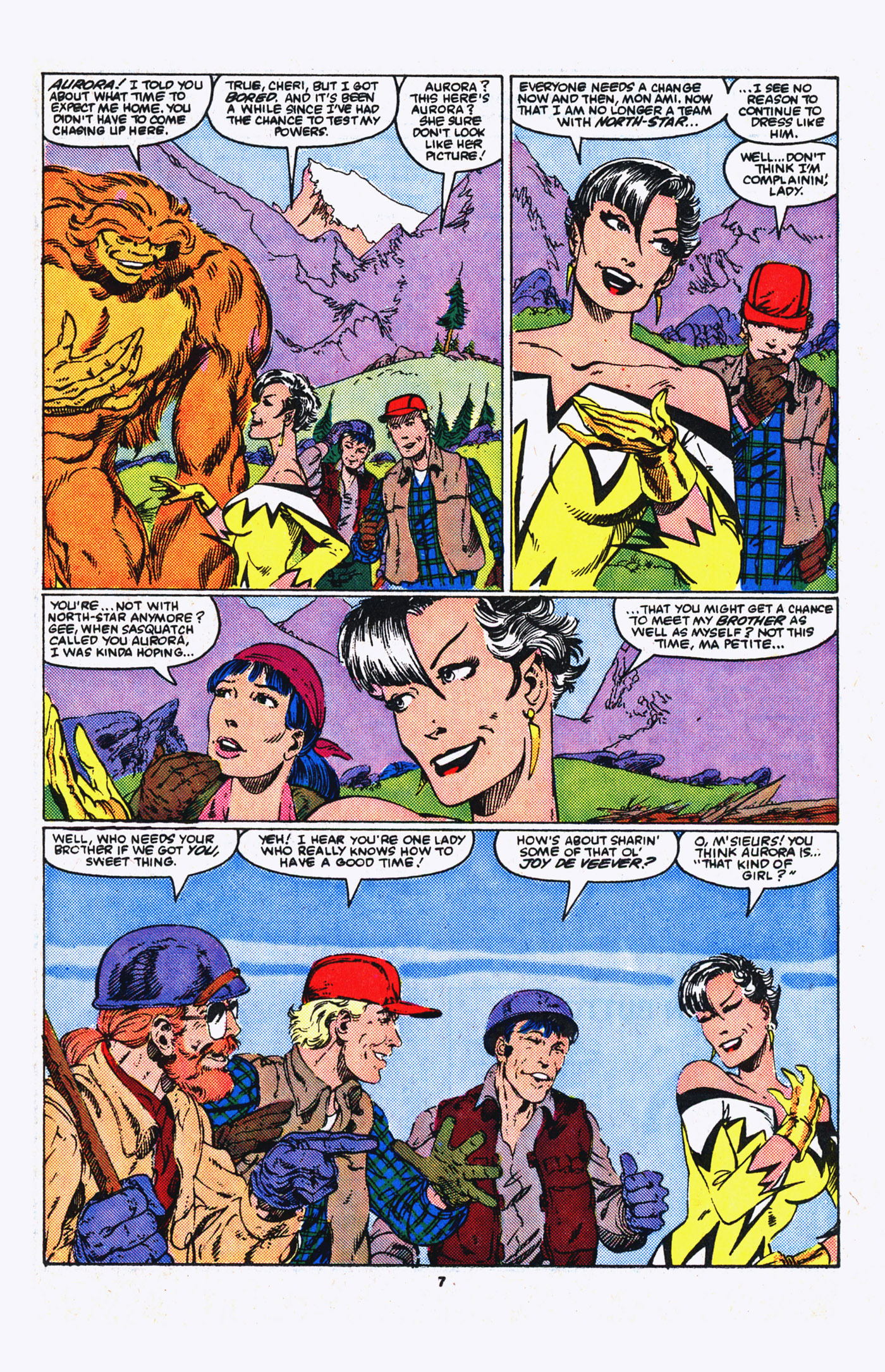 Read online Alpha Flight (1983) comic -  Issue #20 - 7