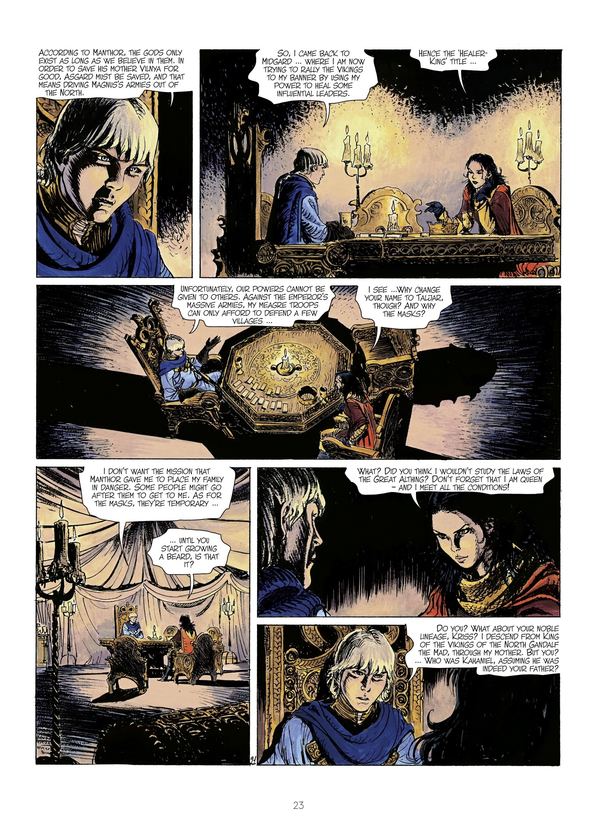 Read online Kriss of Valnor: Alliances comic -  Issue # Full - 25