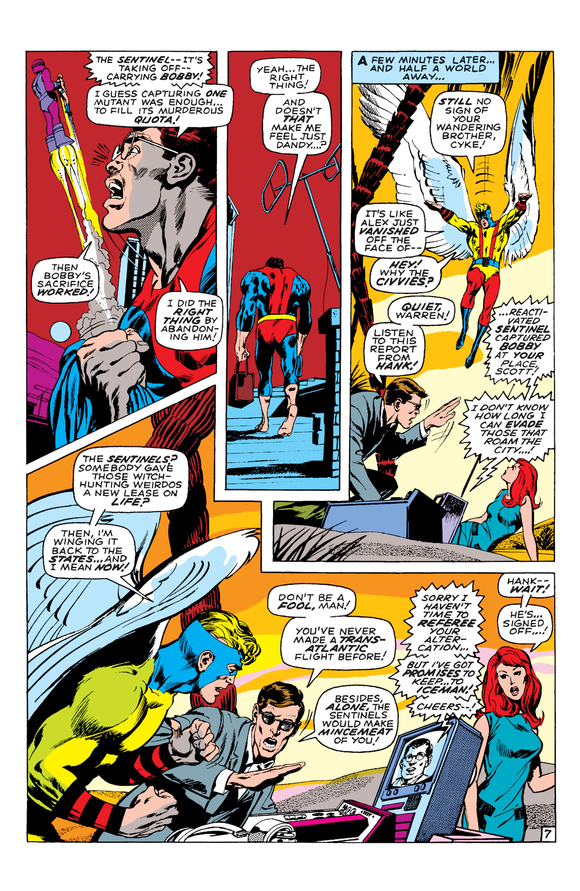 Read online Uncanny X-Men (1963) comic -  Issue #58 - 7