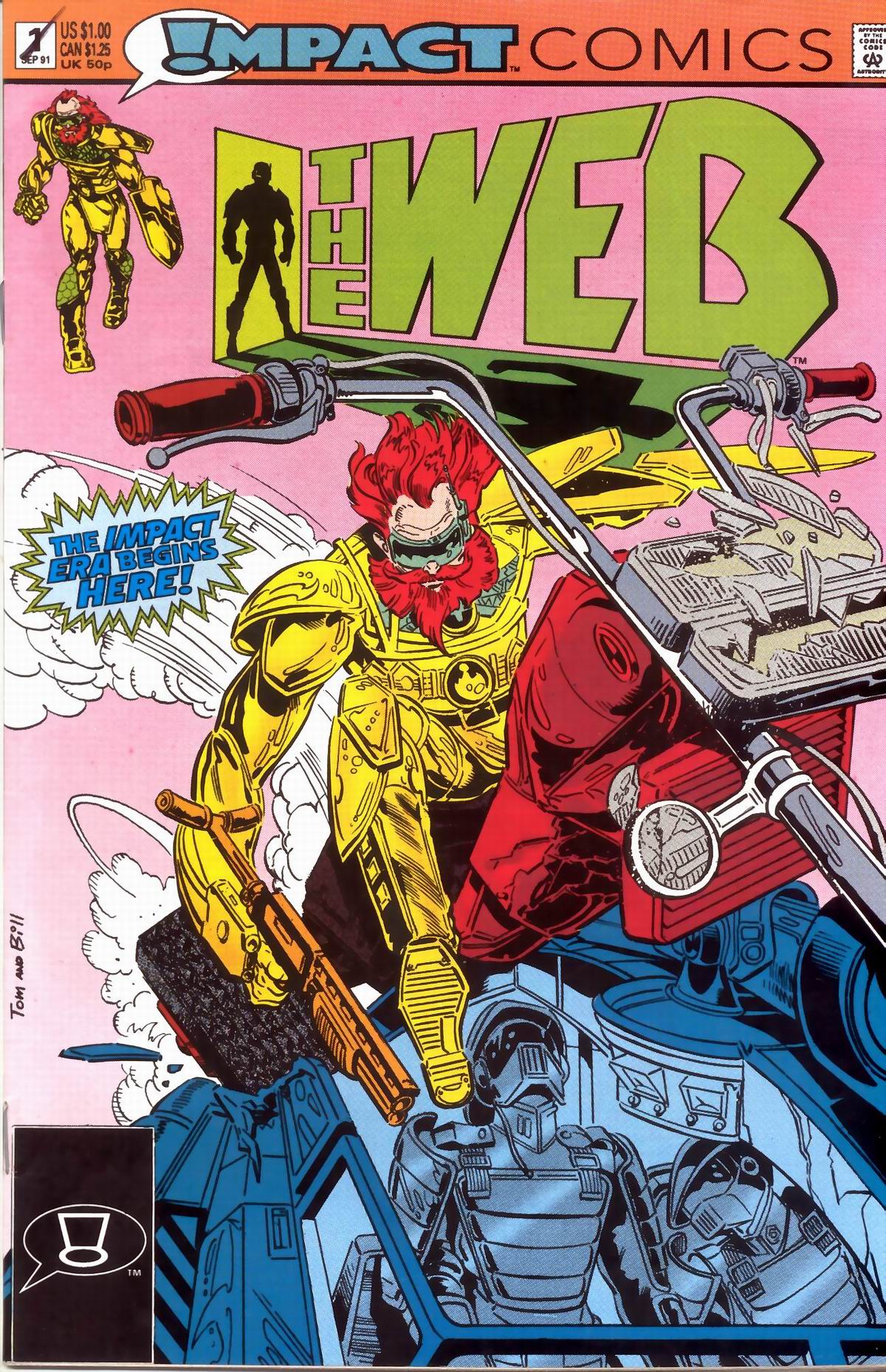 Read online The Web (1991) comic -  Issue #1 - 1