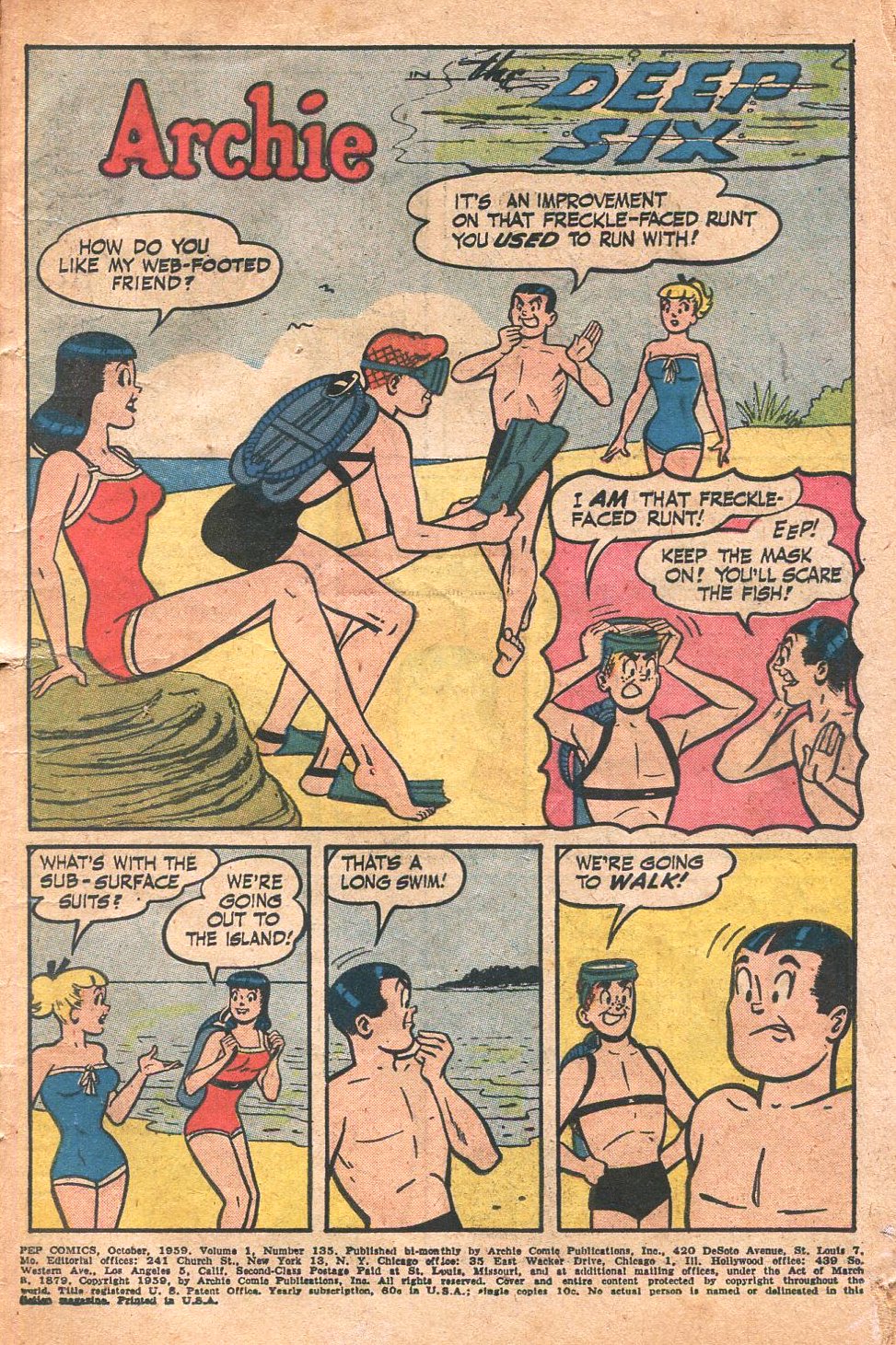 Read online Pep Comics comic -  Issue #135 - 3