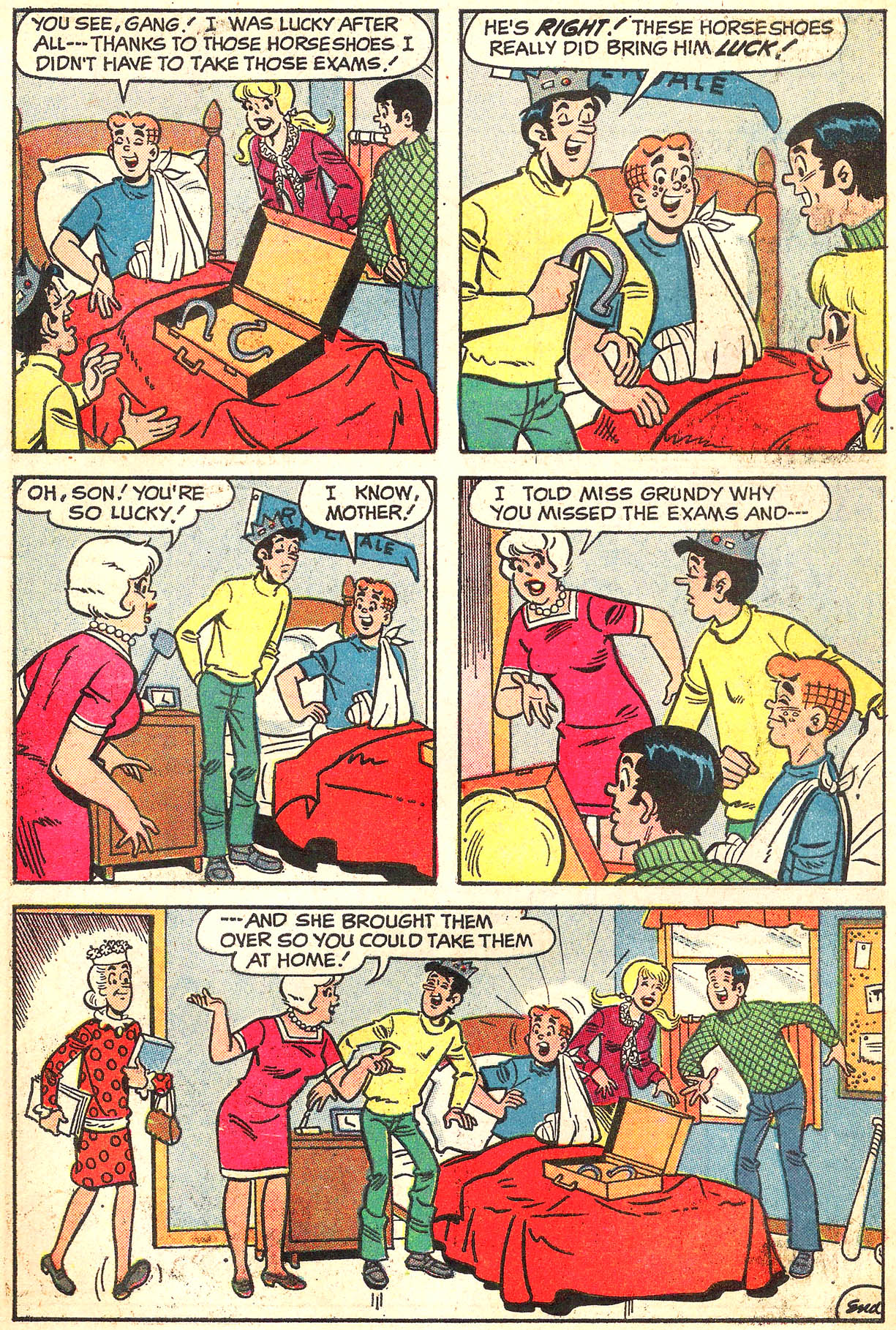 Read online Pep Comics comic -  Issue #265 - 7