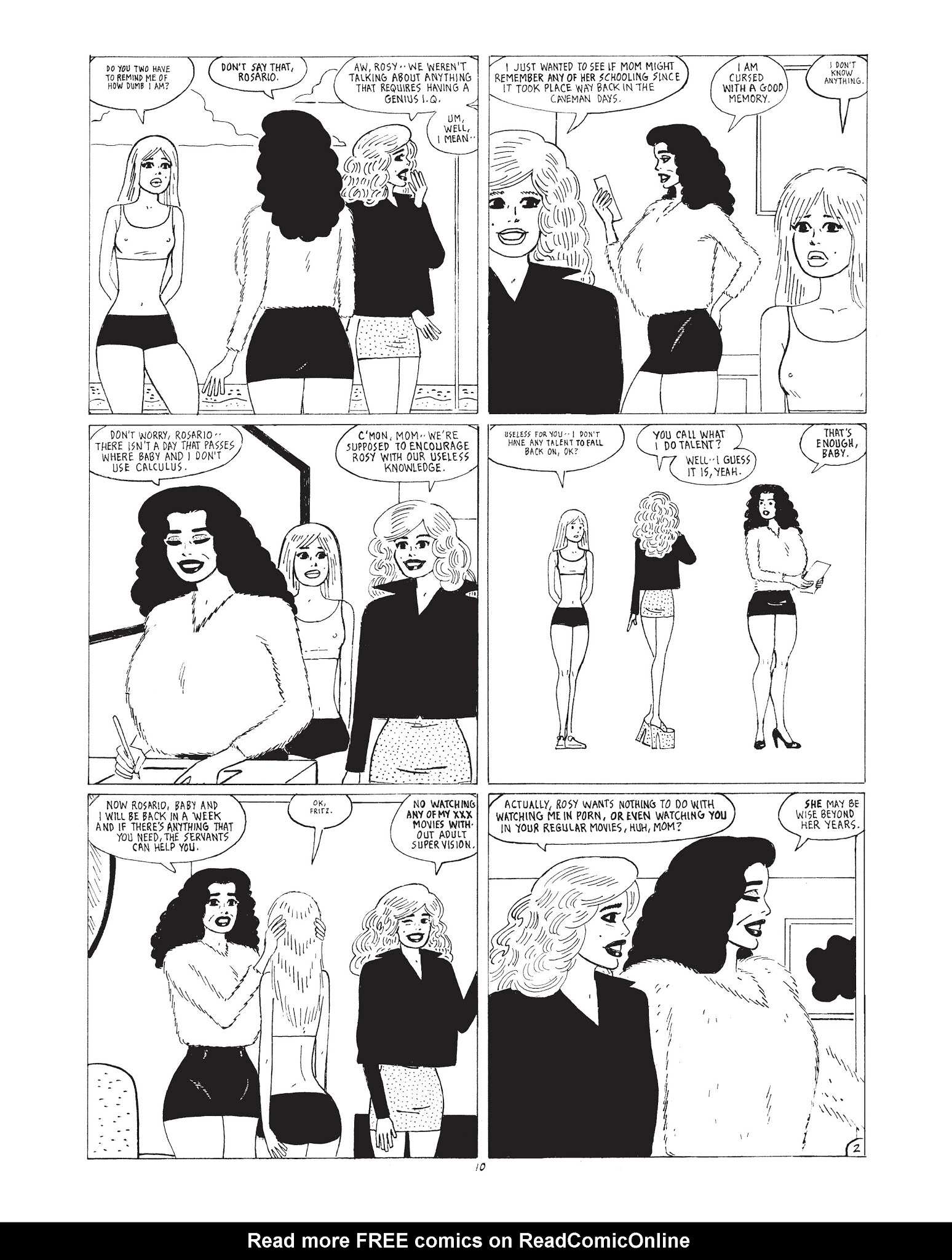 Read online Love and Rockets (2016) comic -  Issue #5 - 12