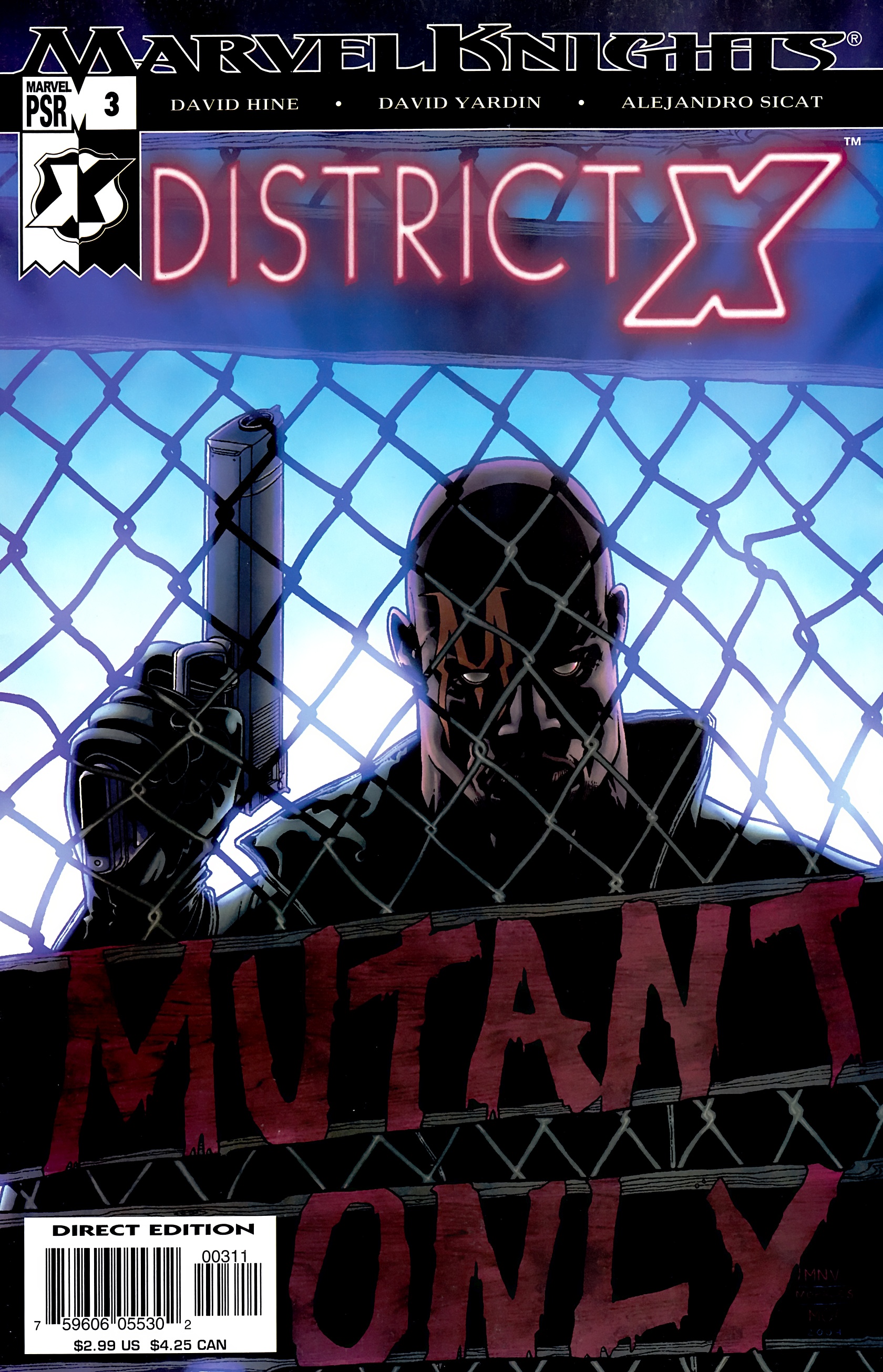 Read online District X comic -  Issue #3 - 1