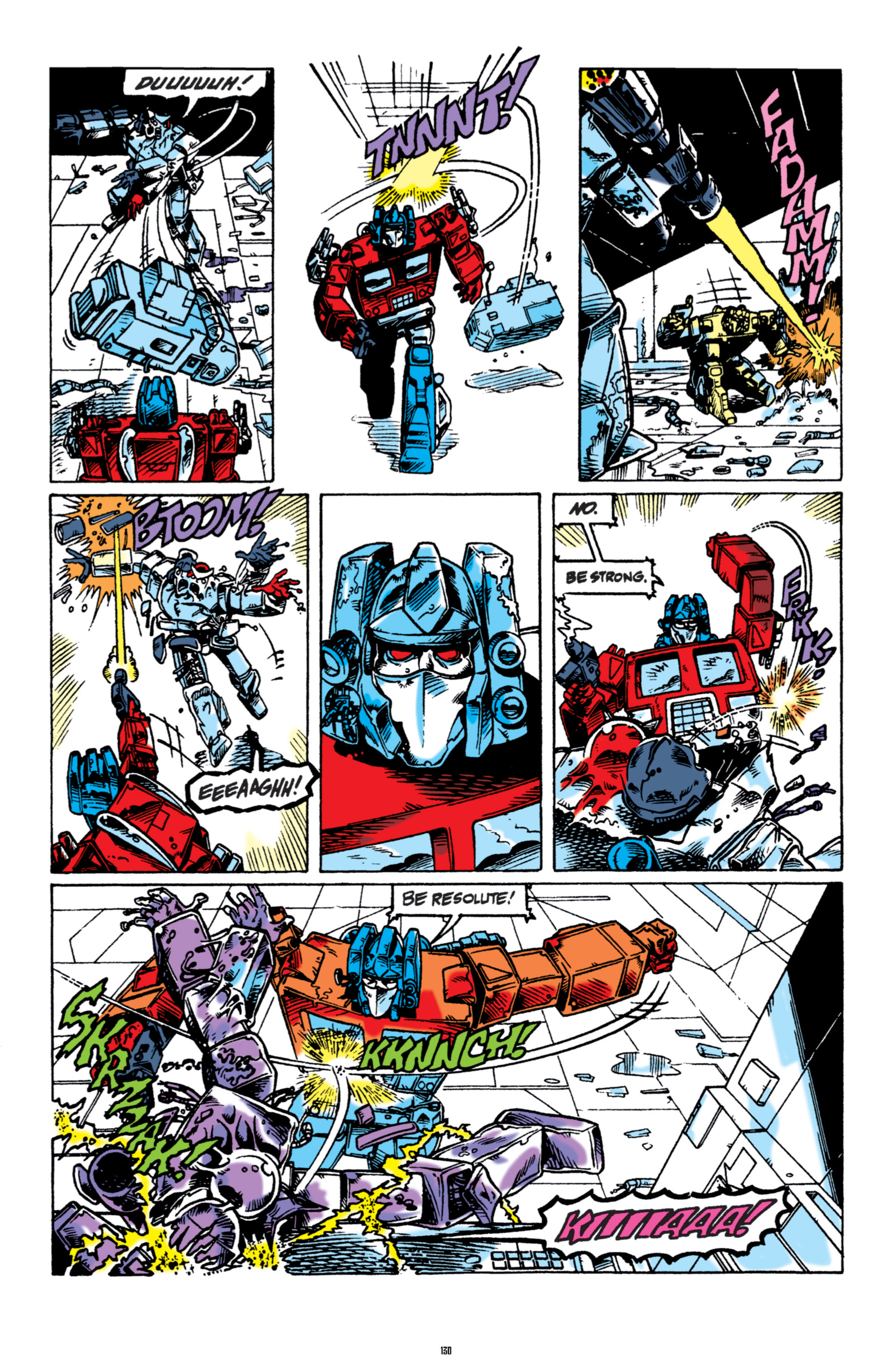 Read online The Transformers Classics comic -  Issue # TPB 6 - 130