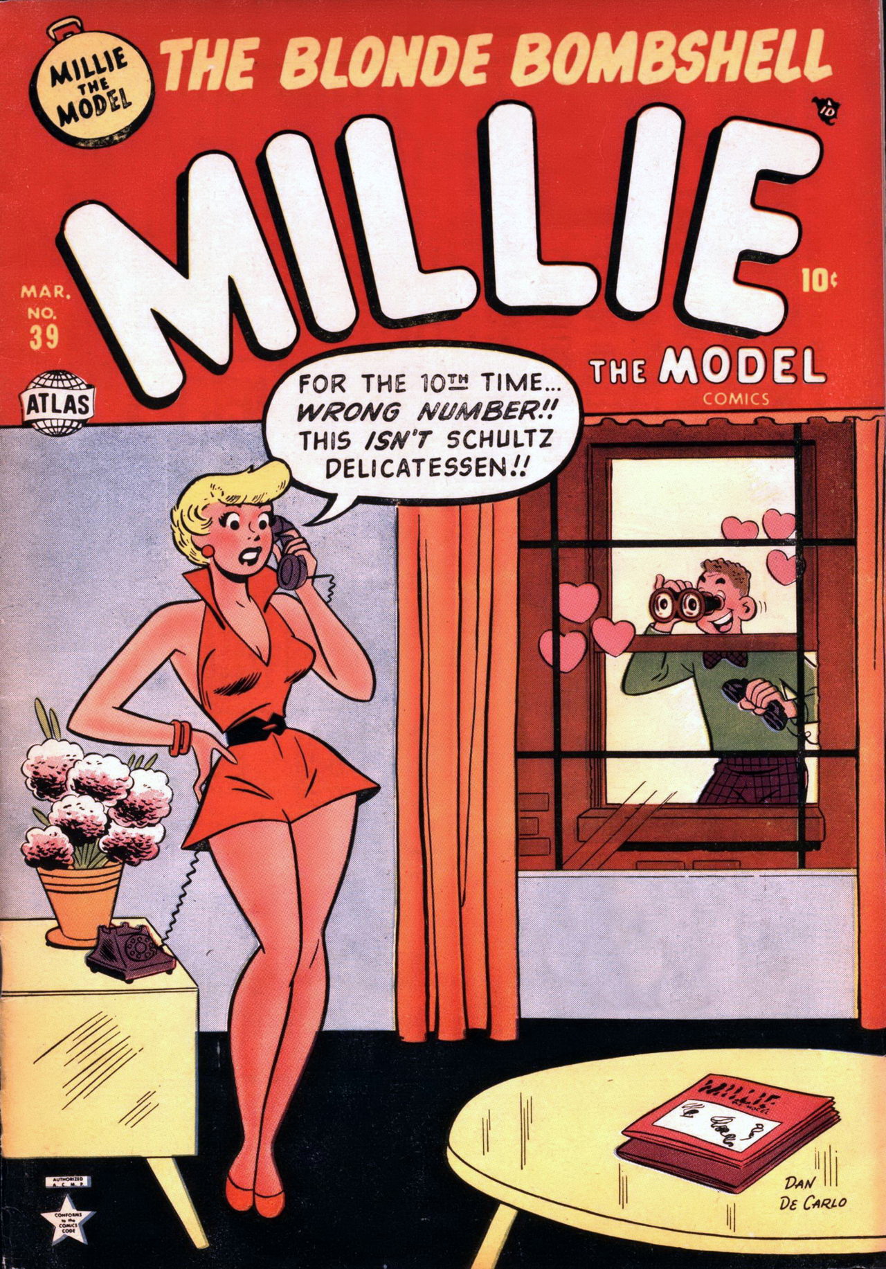 Read online Millie the Model comic -  Issue #39 - 1